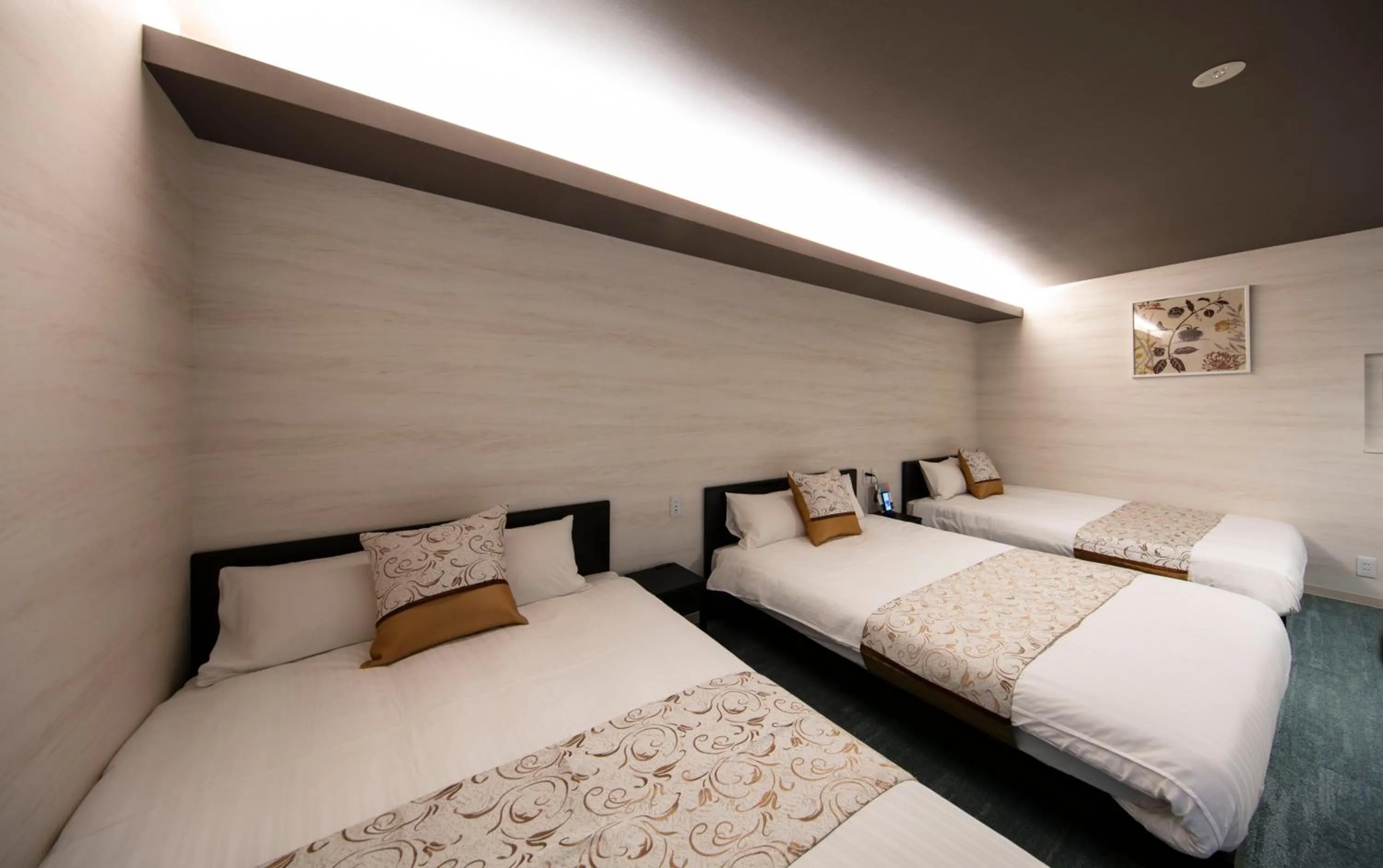 Photo of the whole room, Bed in GRAND BASE Takamatsu