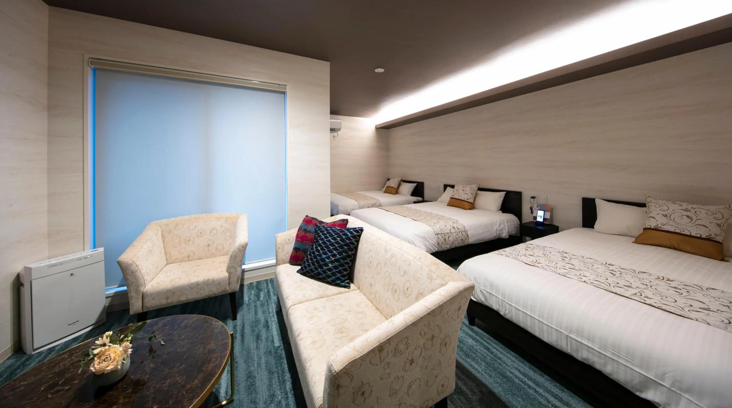 Photo of the whole room, Bed in GRAND BASE Takamatsu