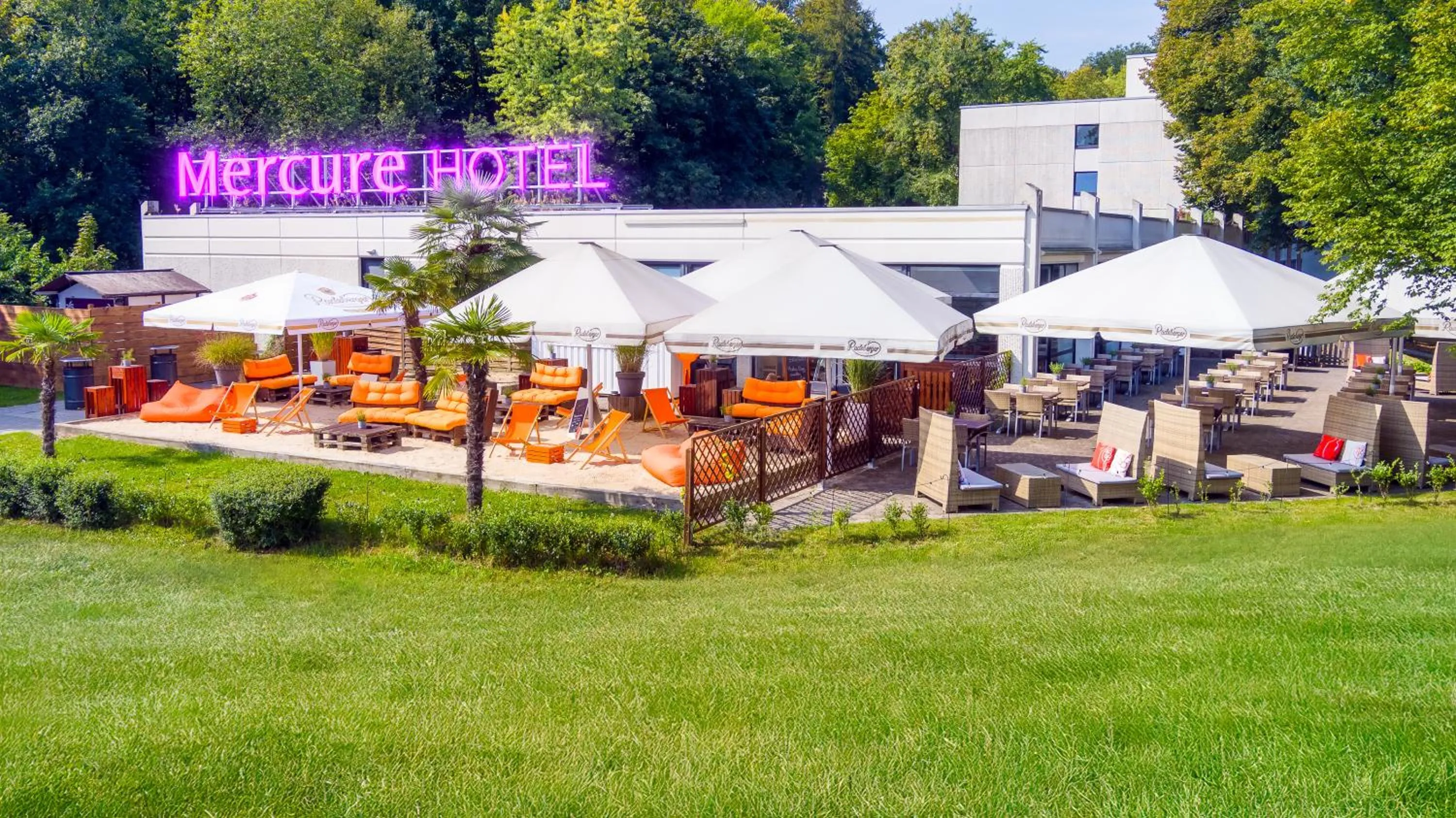 Balcony/Terrace in Mercure Hotel Bielefeld Johannisberg