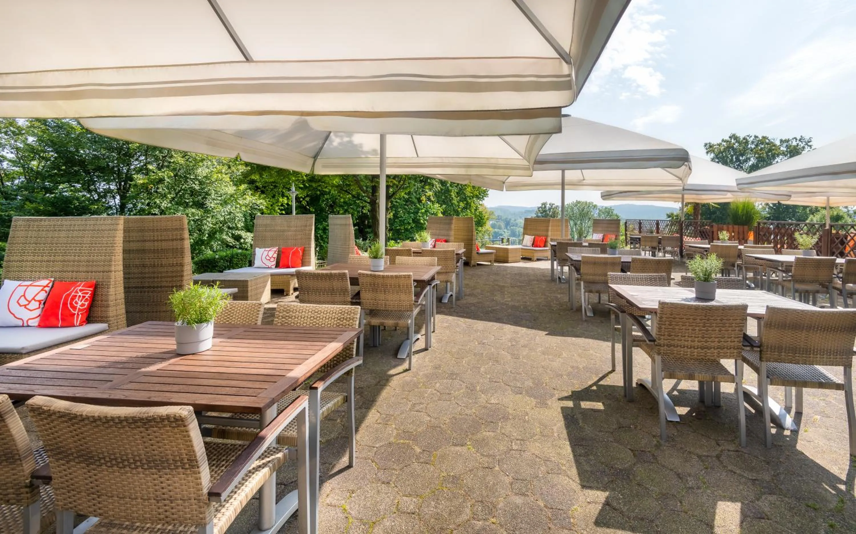 Balcony/Terrace in Mercure Hotel Bielefeld Johannisberg