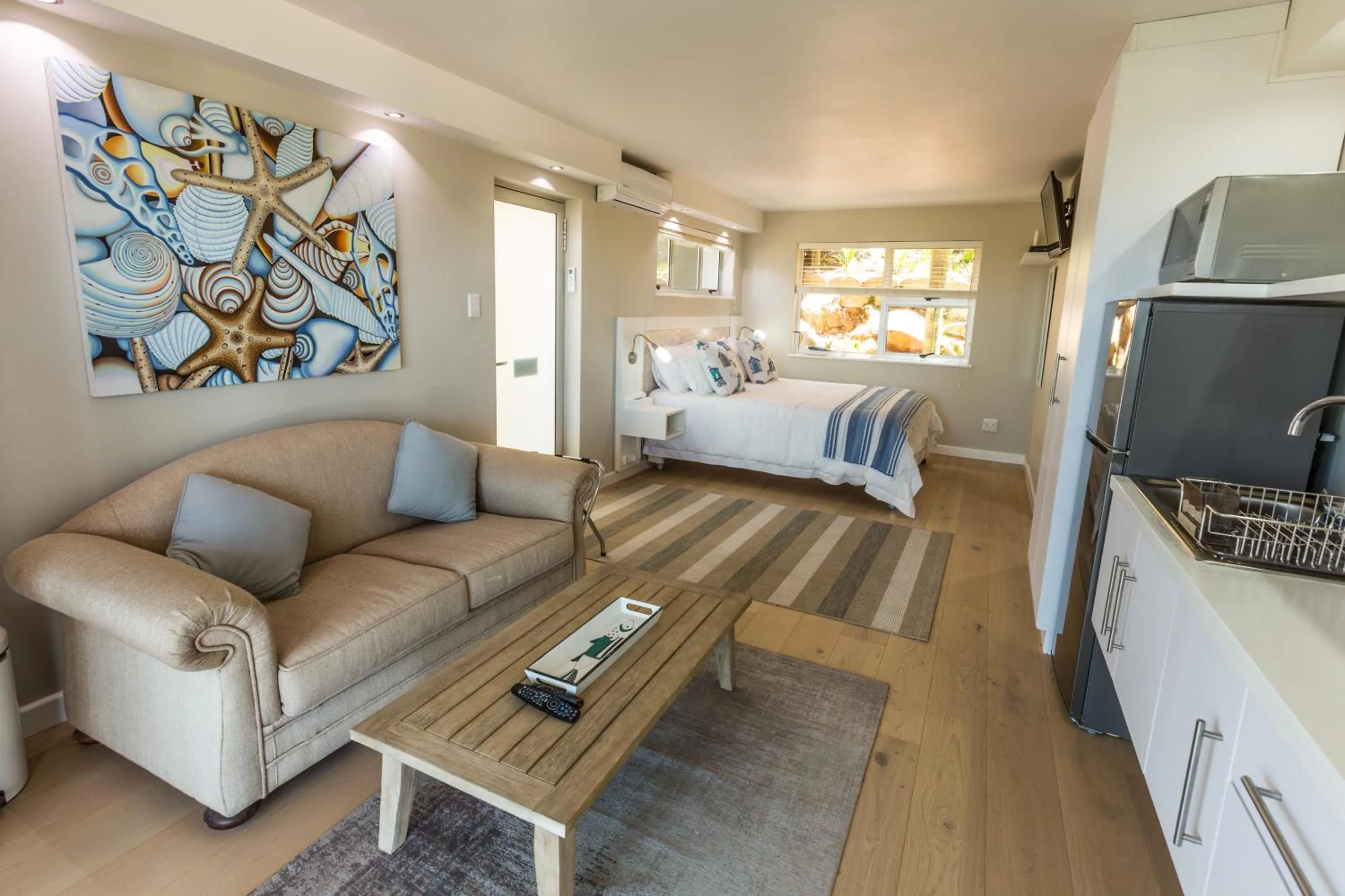 Living room, Bed in IdylWilde