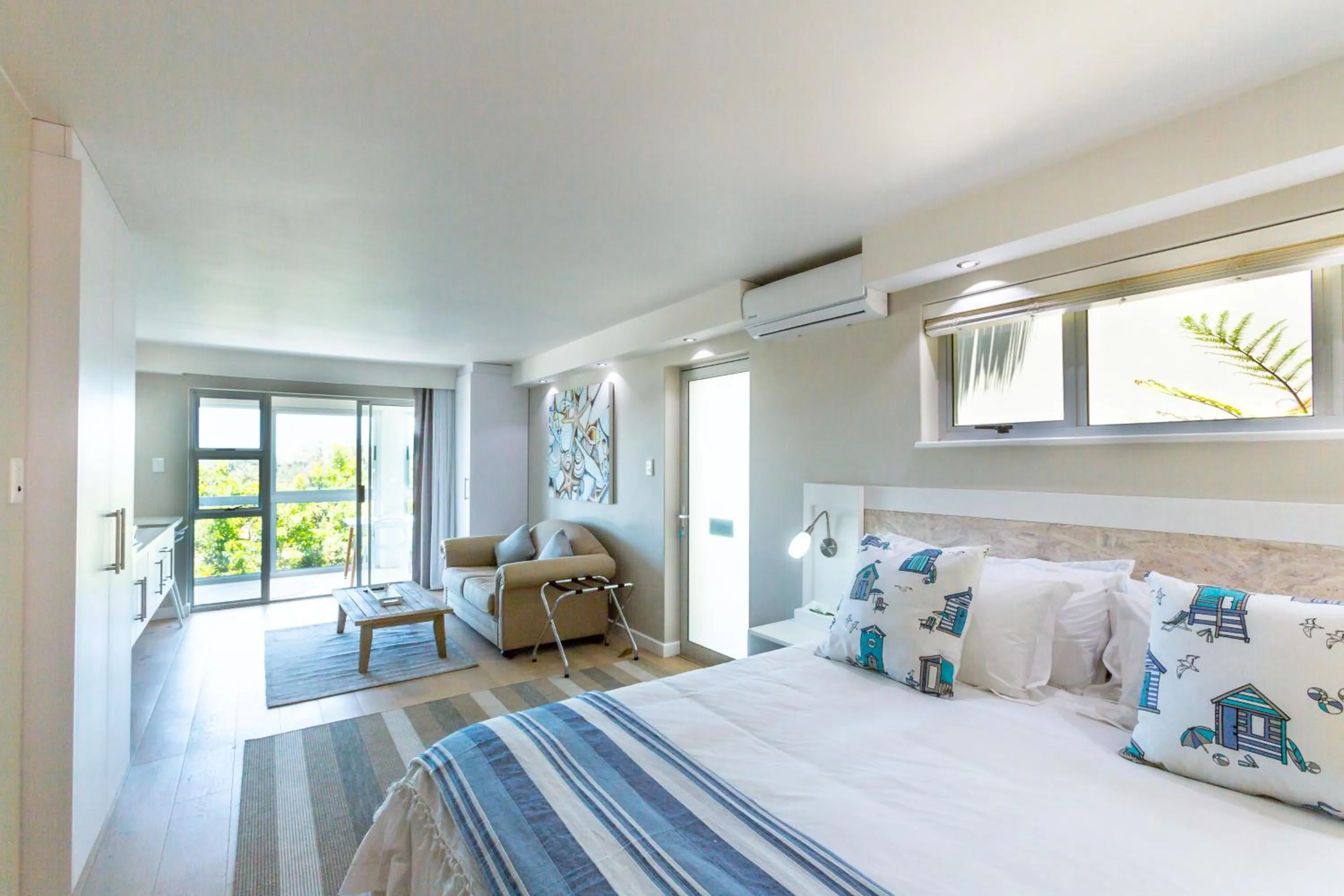 Living room, Bed in IdylWilde