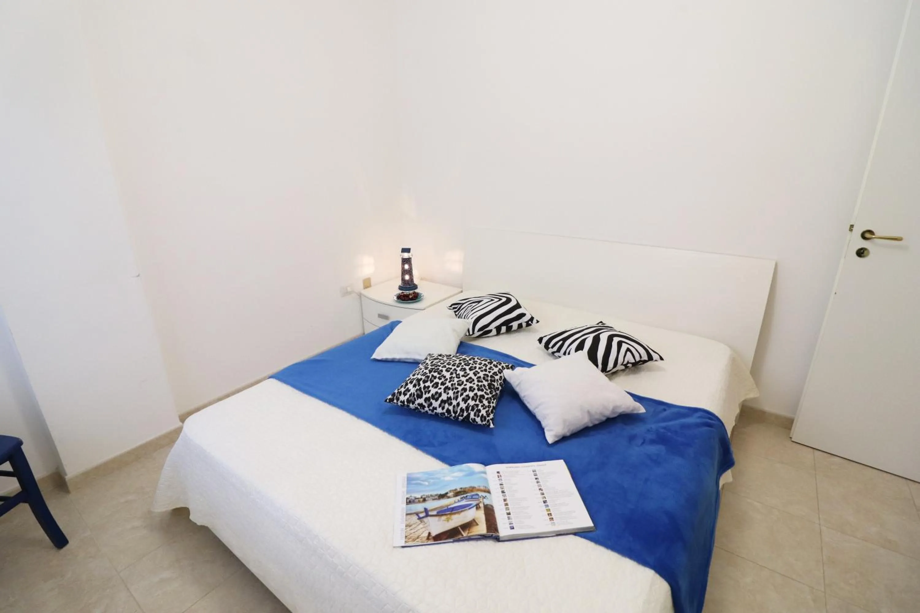 Bedroom, Bed in Holiday home angel in Otranto, apartment with 4 beds, with sea view.