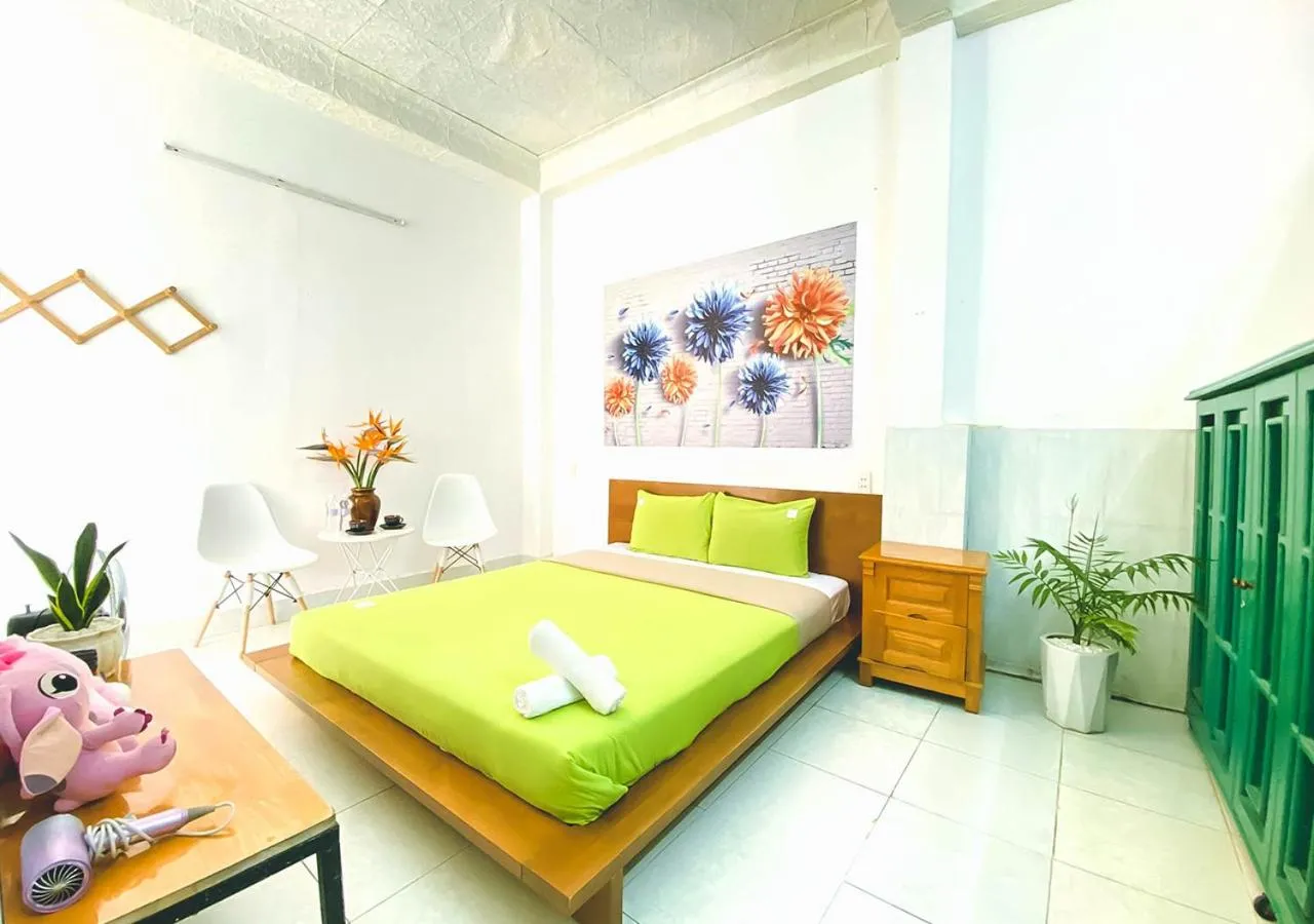 Bed in HOMESTAY THÙY DƯƠNG