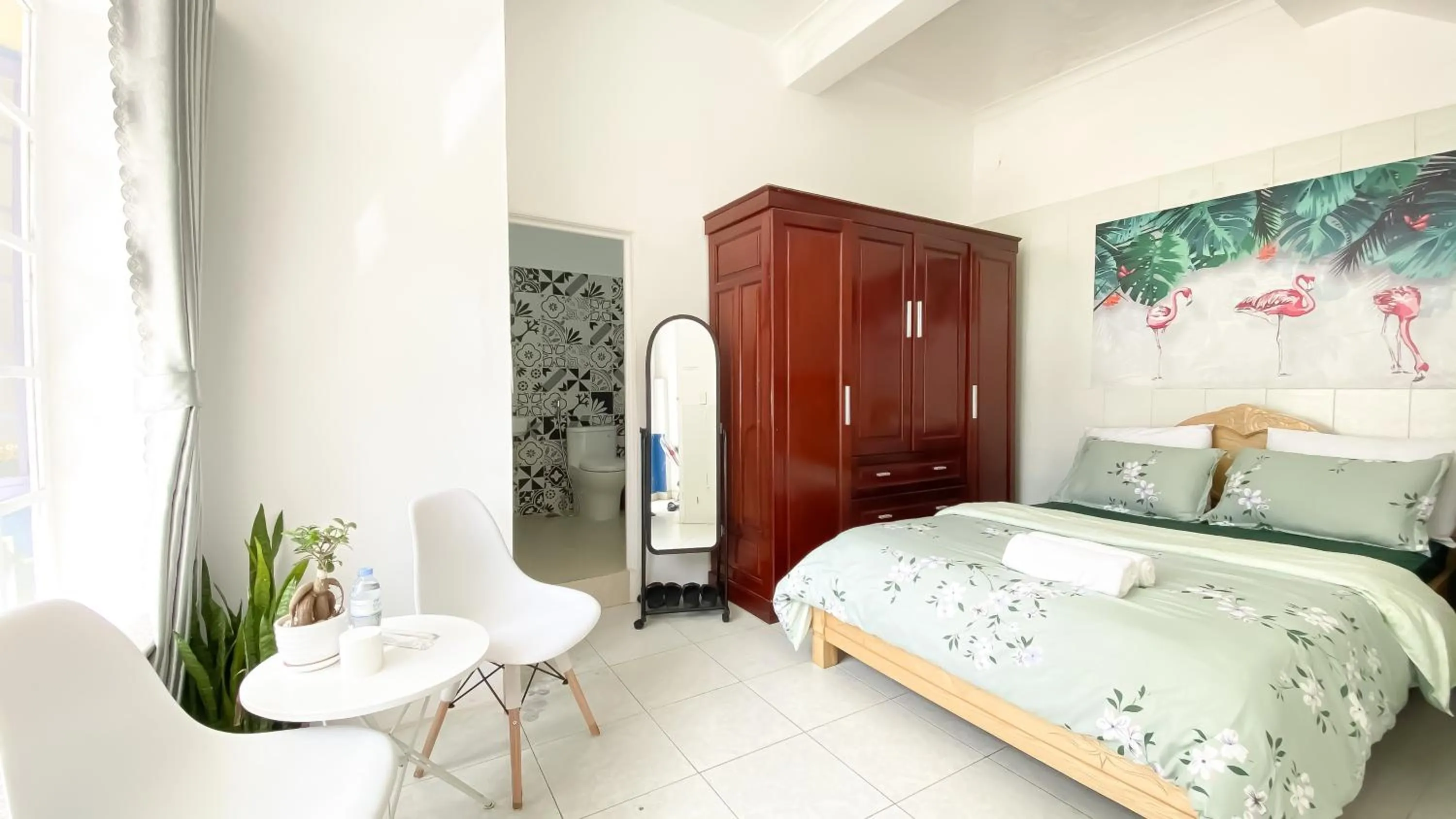 Bed in HOMESTAY THÙY DƯƠNG