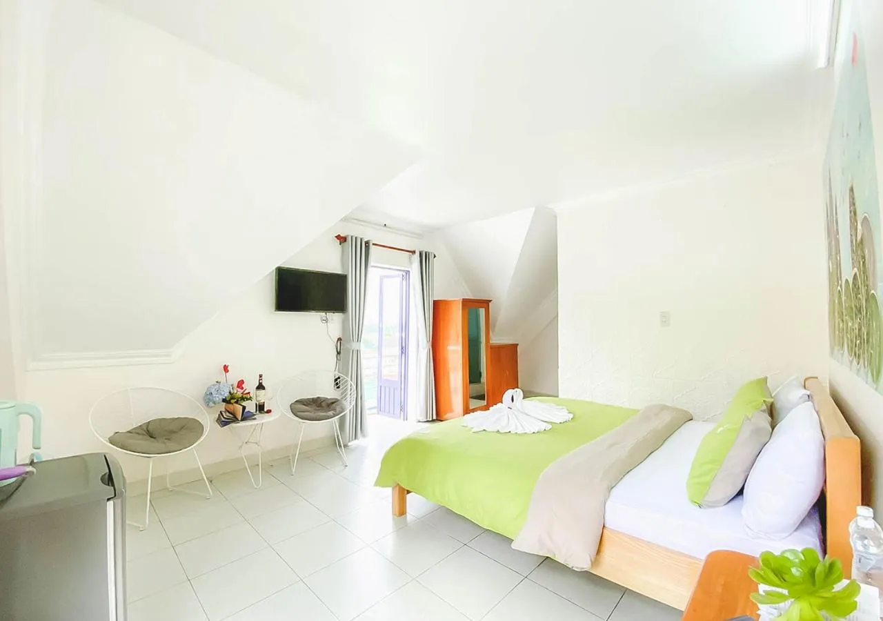 Bed in HOMESTAY THÙY DƯƠNG