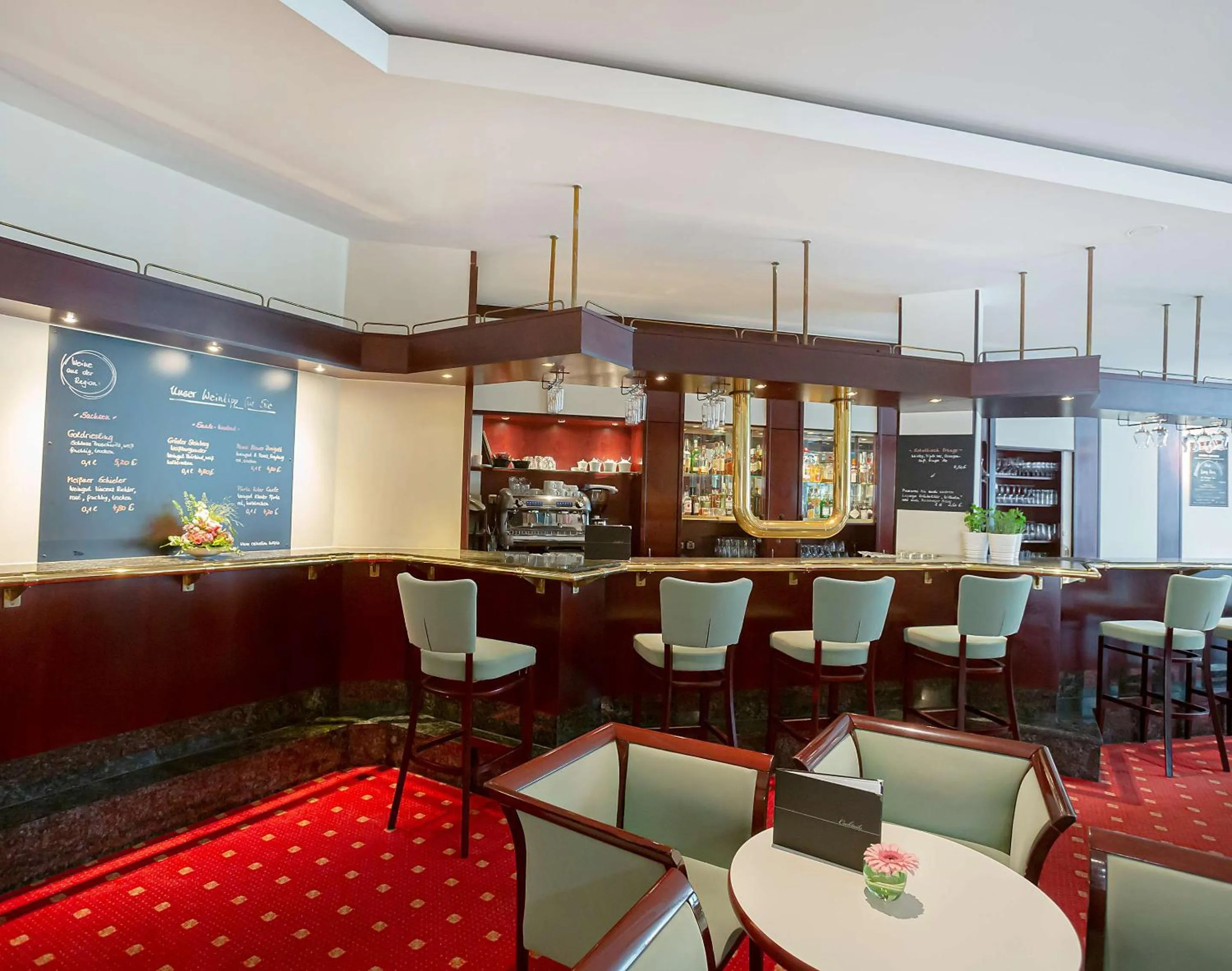 Lounge or bar in Dorint Hotel Leipzig