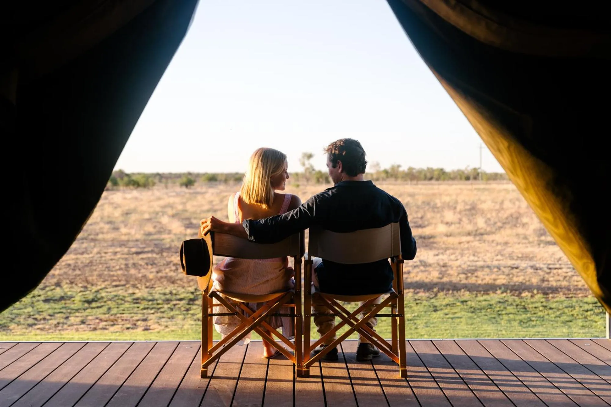 Patio in Mitchell Grass Retreat