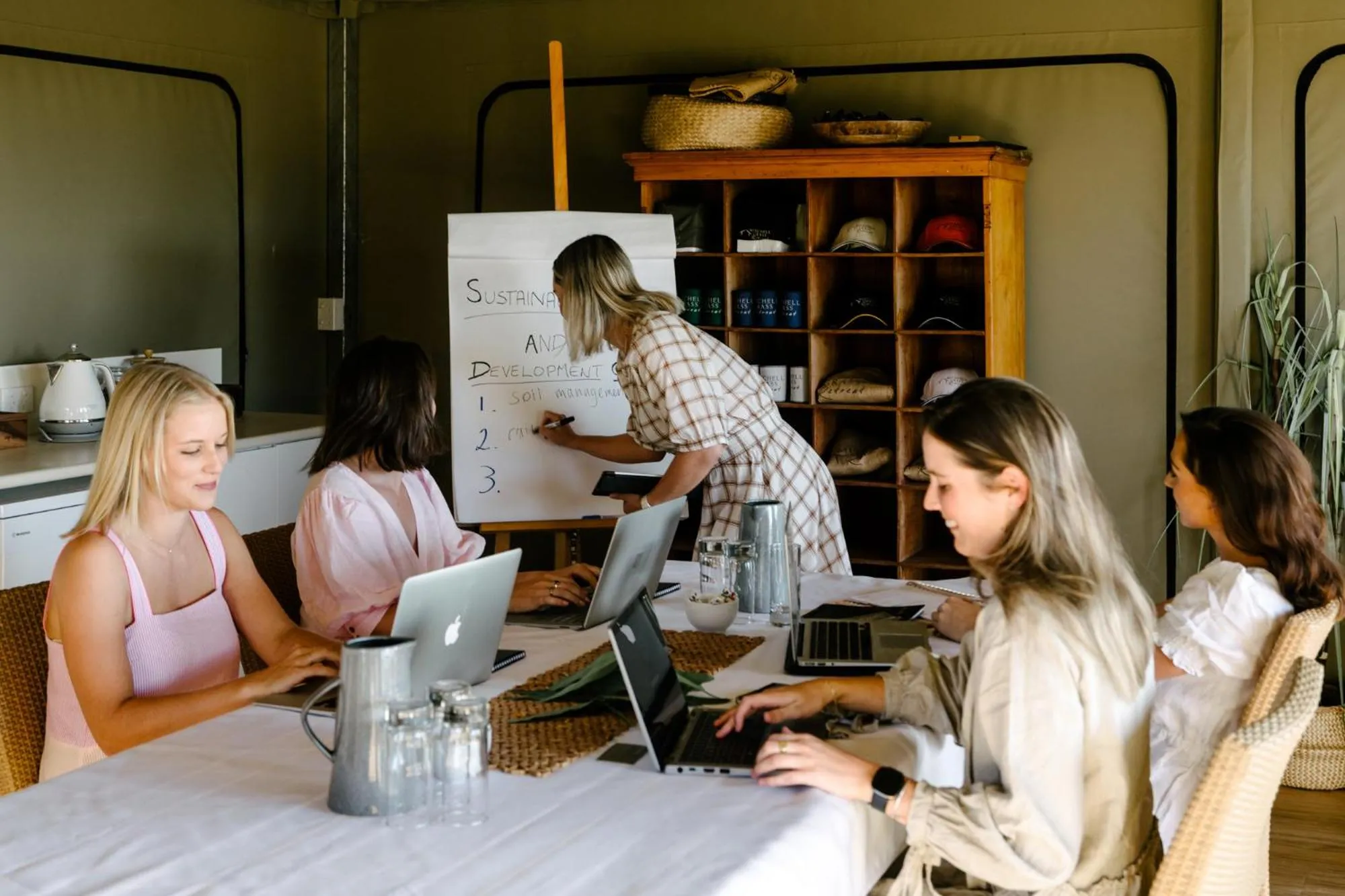 Property building in Mitchell Grass Retreat