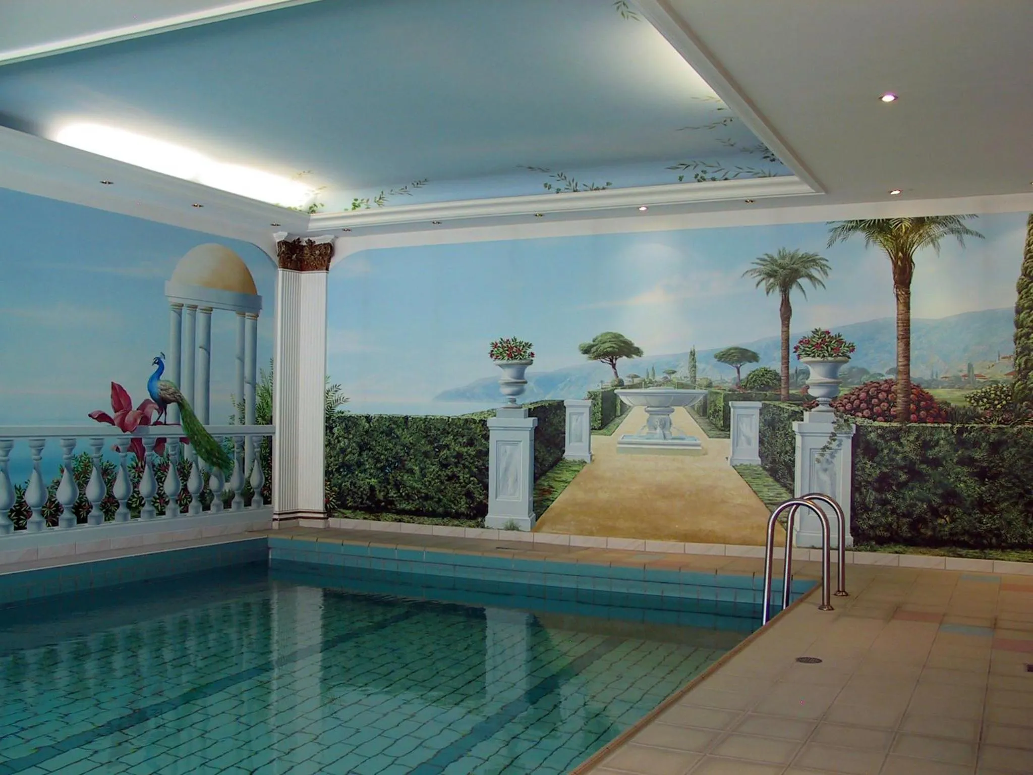 Swimming pool in Hotel Restaurant Rückert