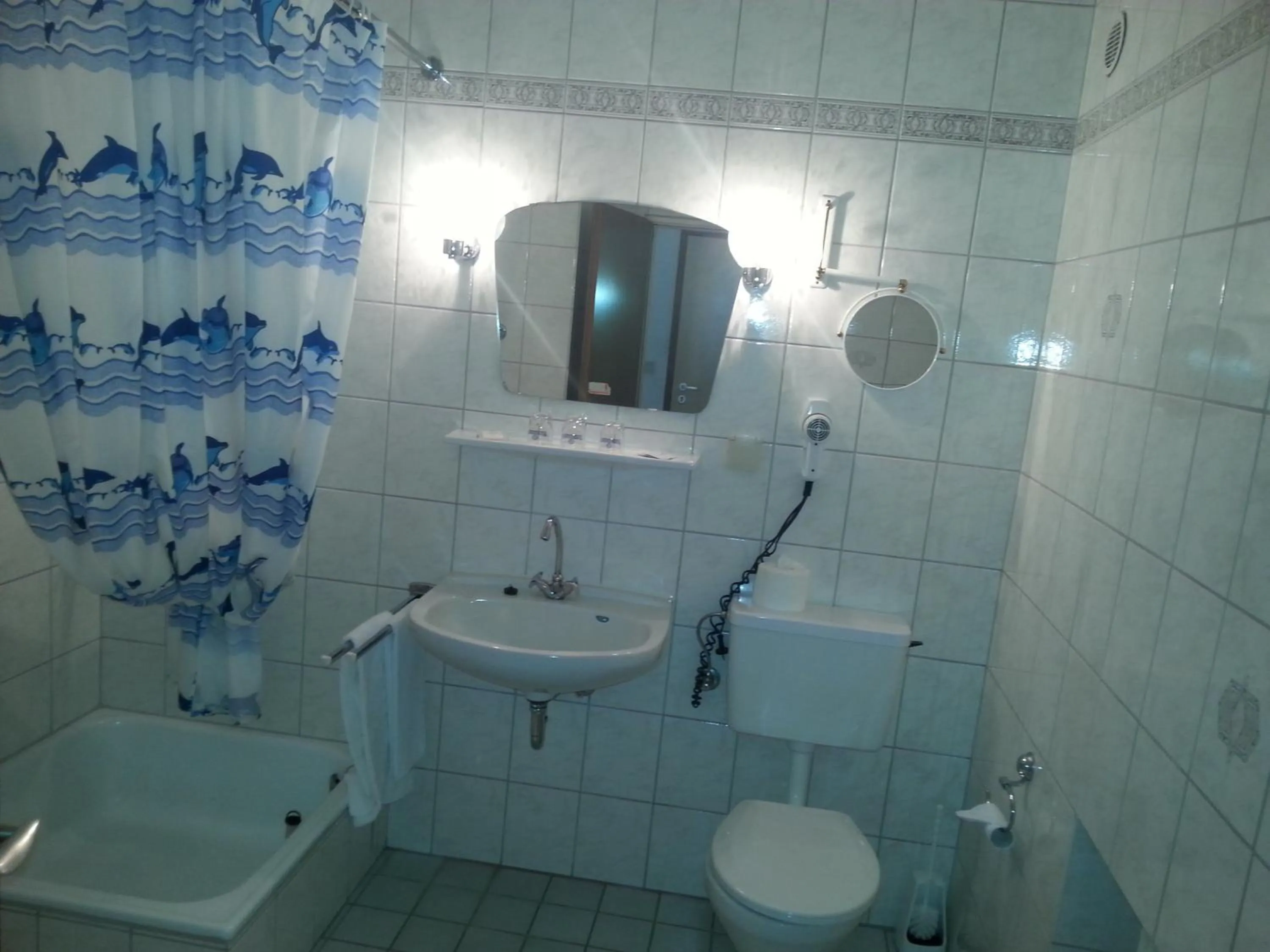 Bathroom in Hotel Restaurant Rückert