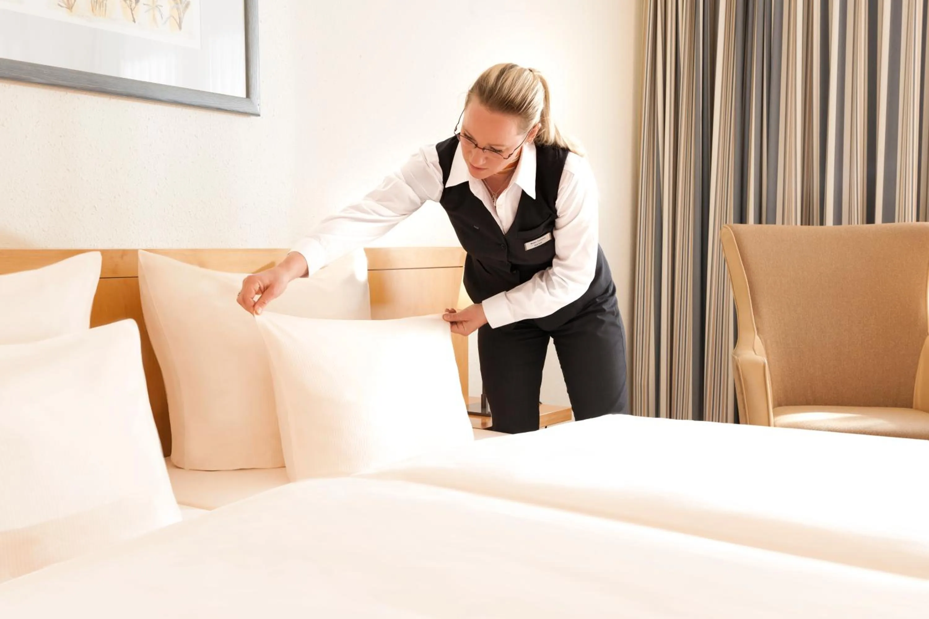 Bed in Dorint Am Goethepark Weimar