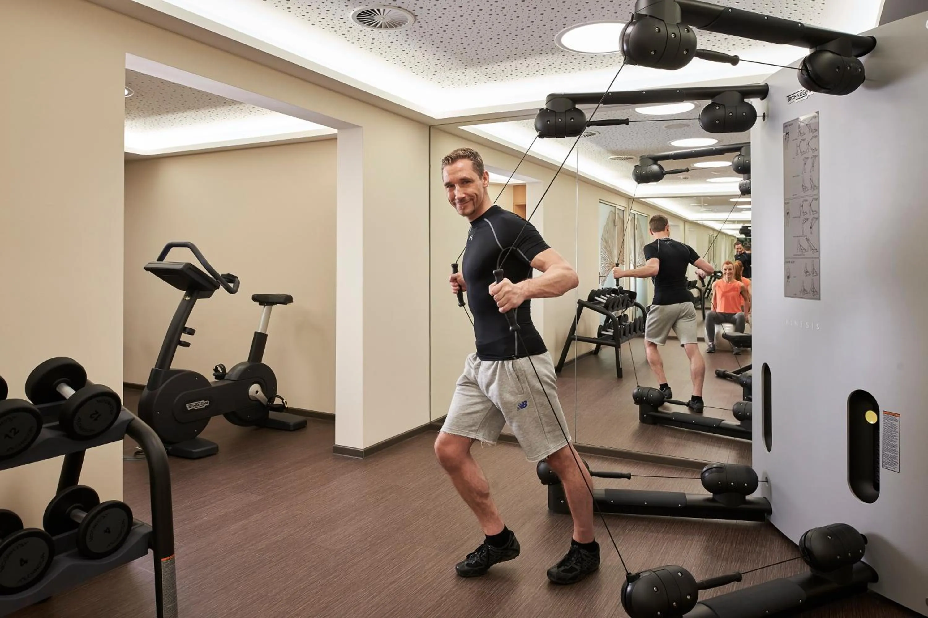 Fitness centre/facilities in Dorint Am Goethepark Weimar