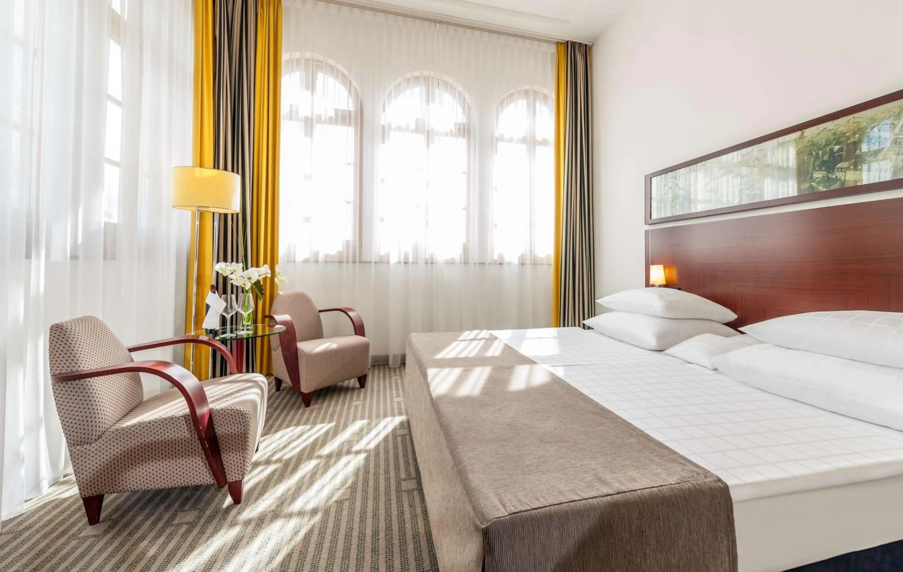 TV and multimedia, Bed in Dorint Am Goethepark Weimar