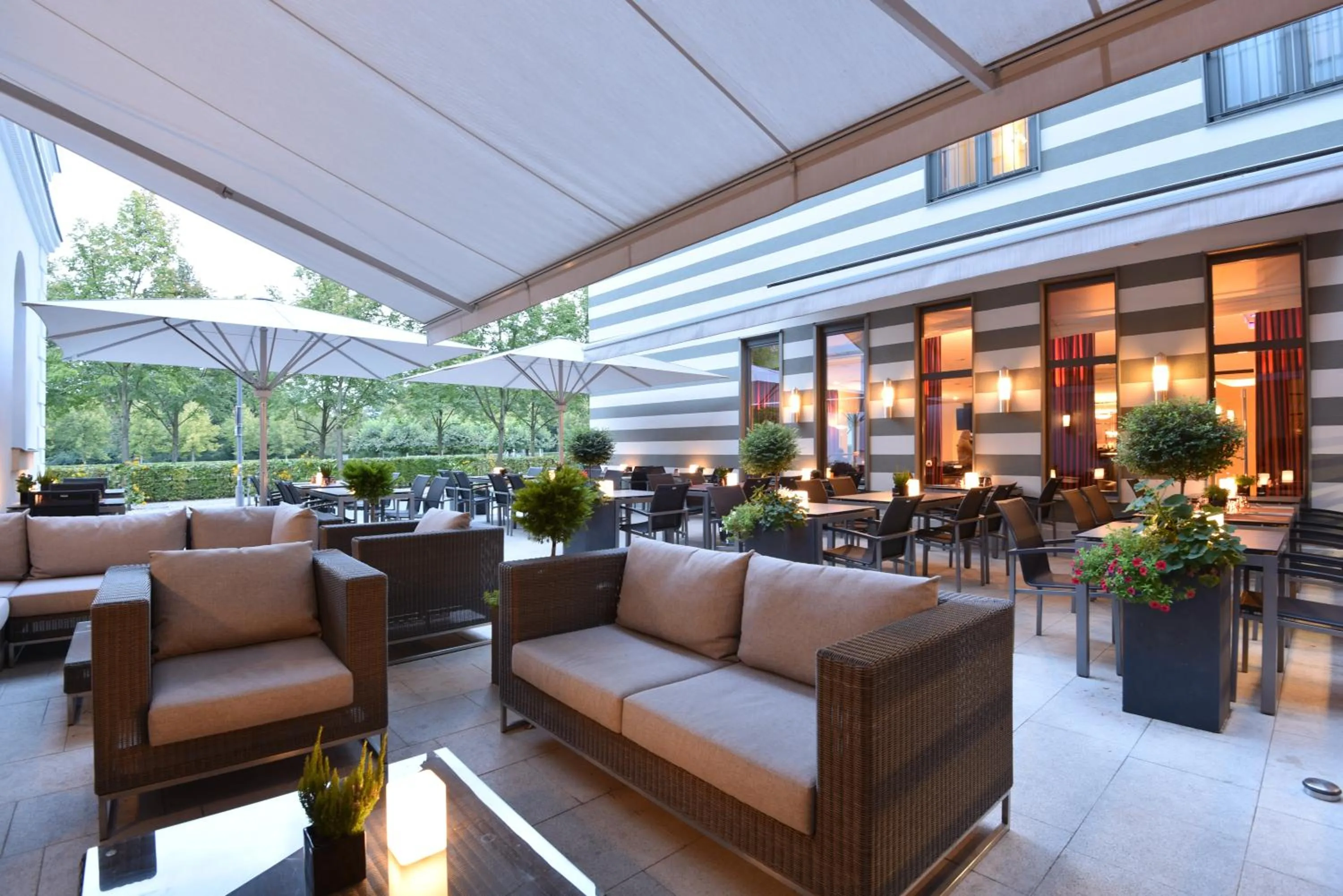 Restaurant/places to eat in Dorint Am Goethepark Weimar