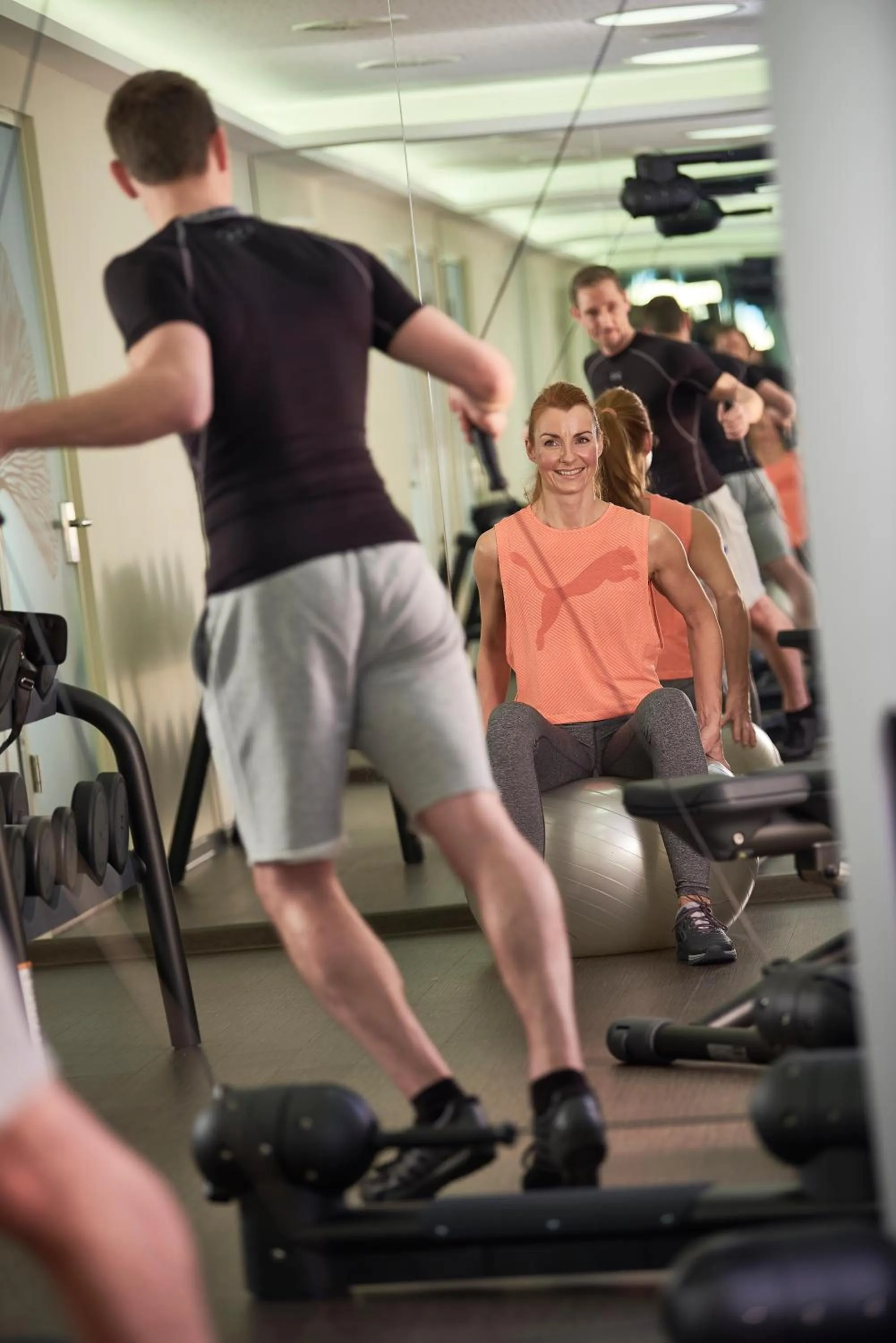 Fitness centre/facilities in Dorint Am Goethepark Weimar