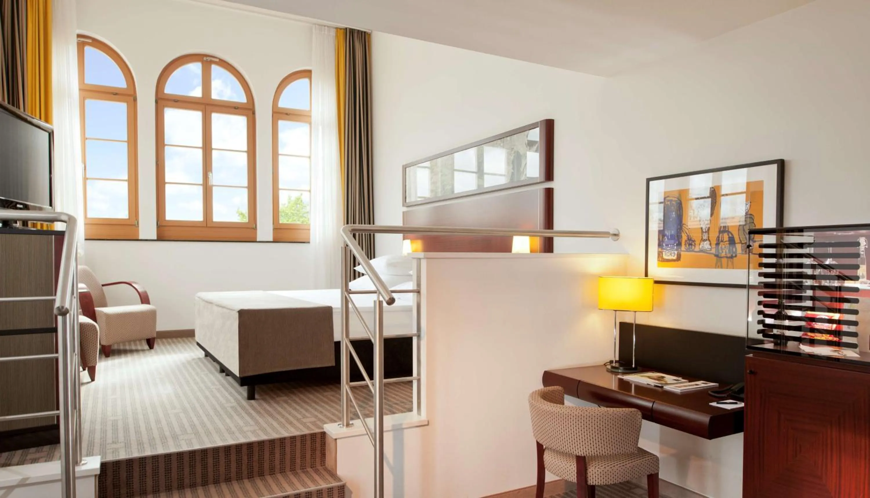 TV and multimedia, Bed in Dorint Am Goethepark Weimar