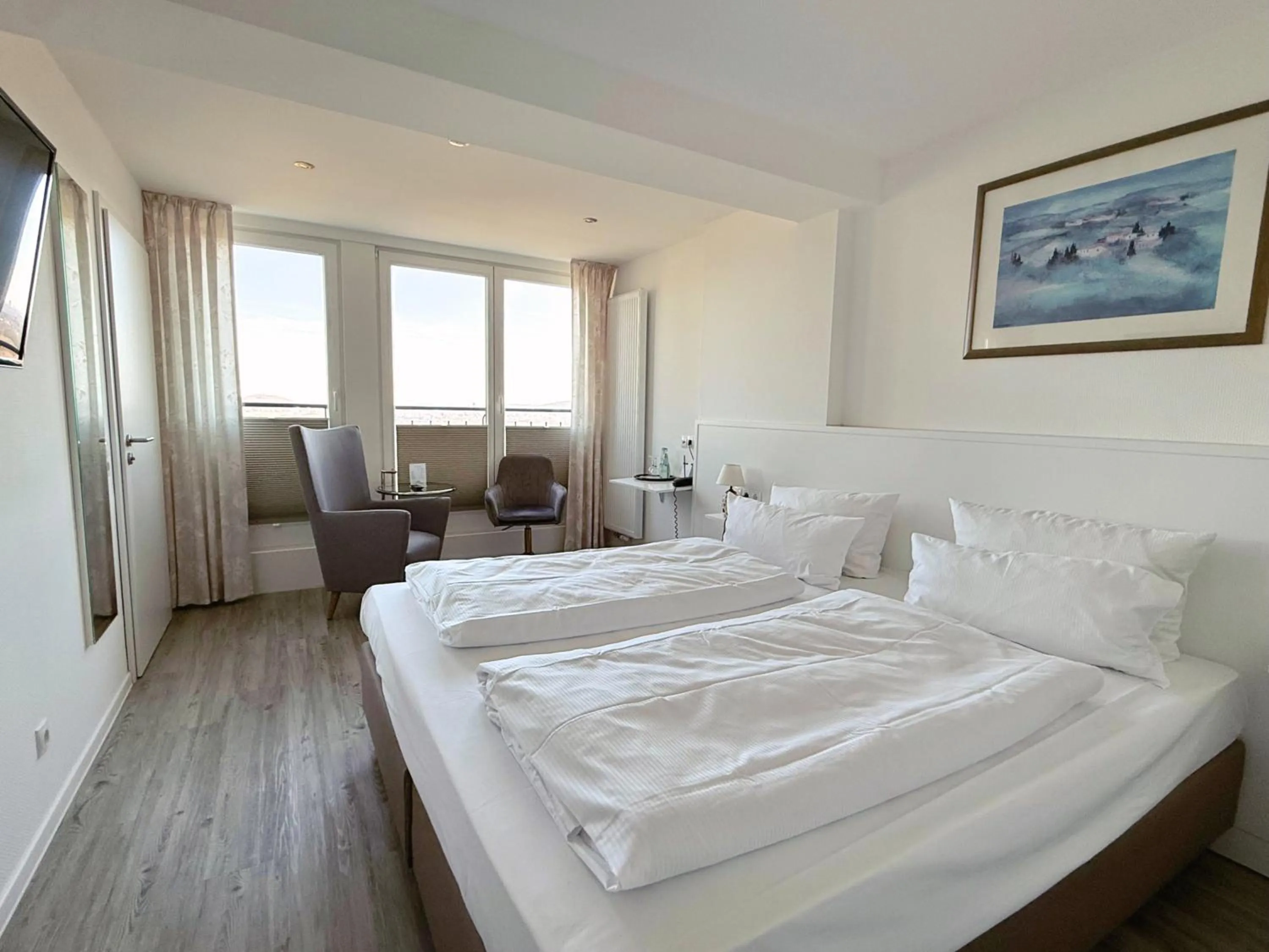 Bed in Burghotel Volmarstein