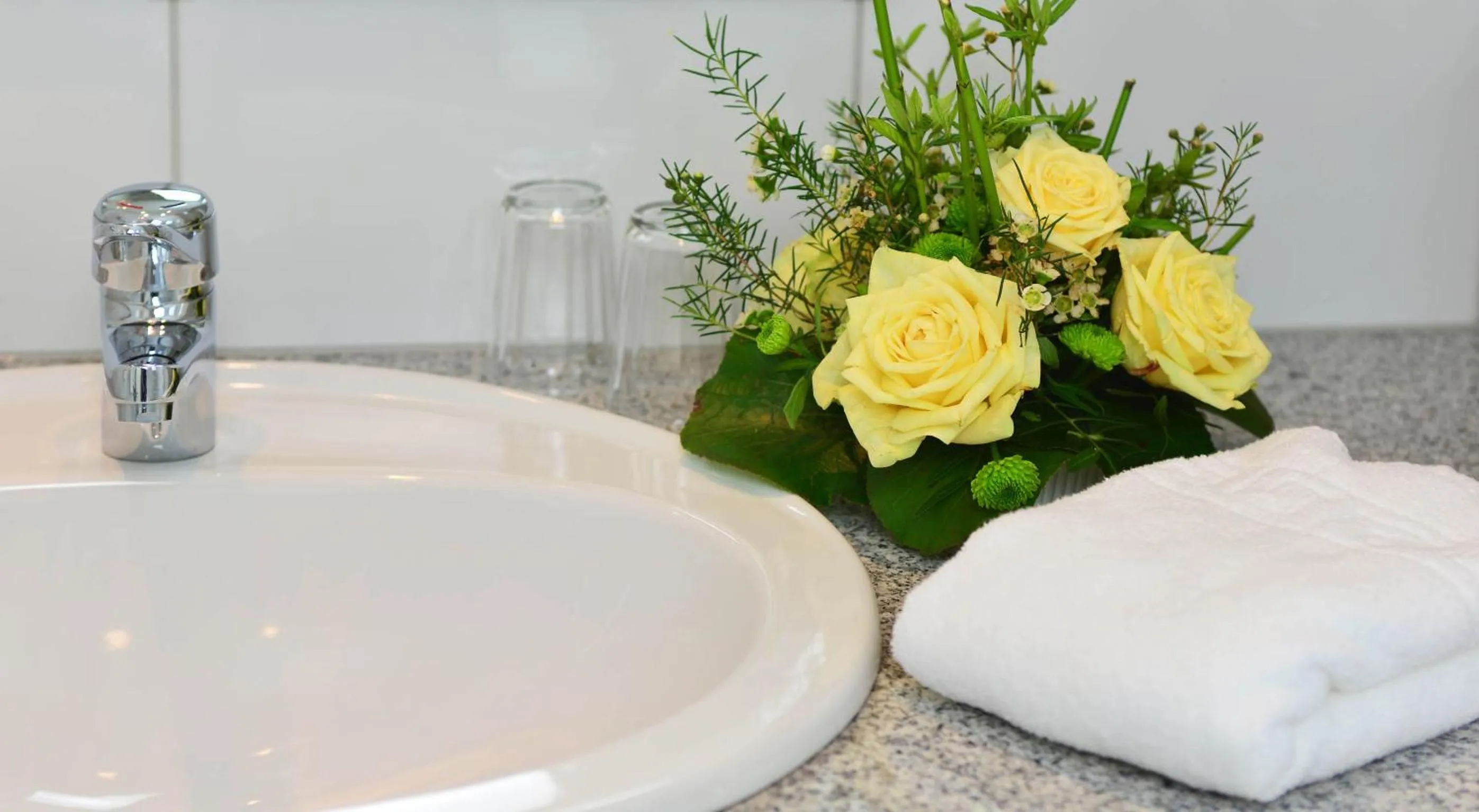 Bathroom in Burghotel Volmarstein