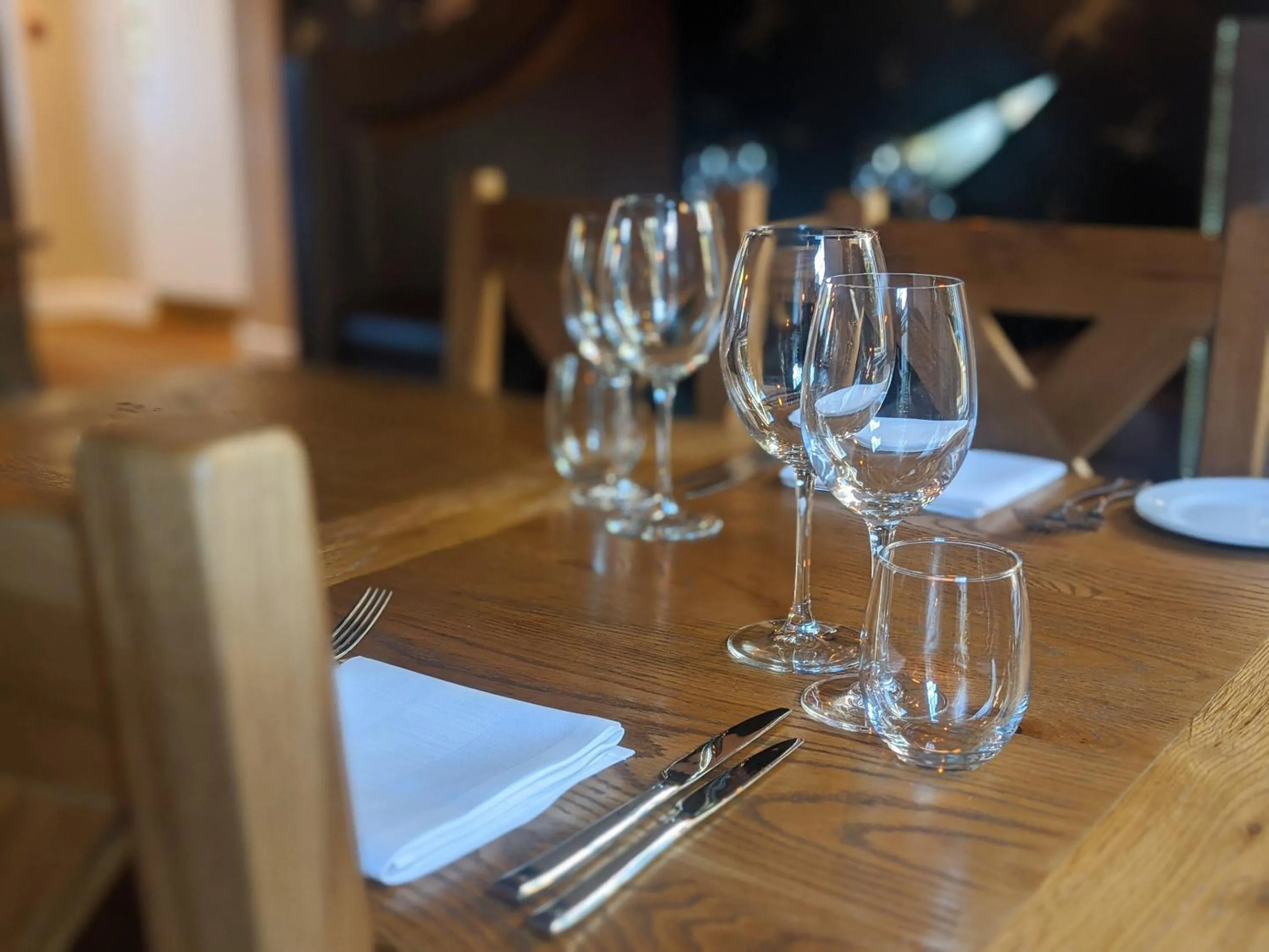 Dining area in The Bell Inn
