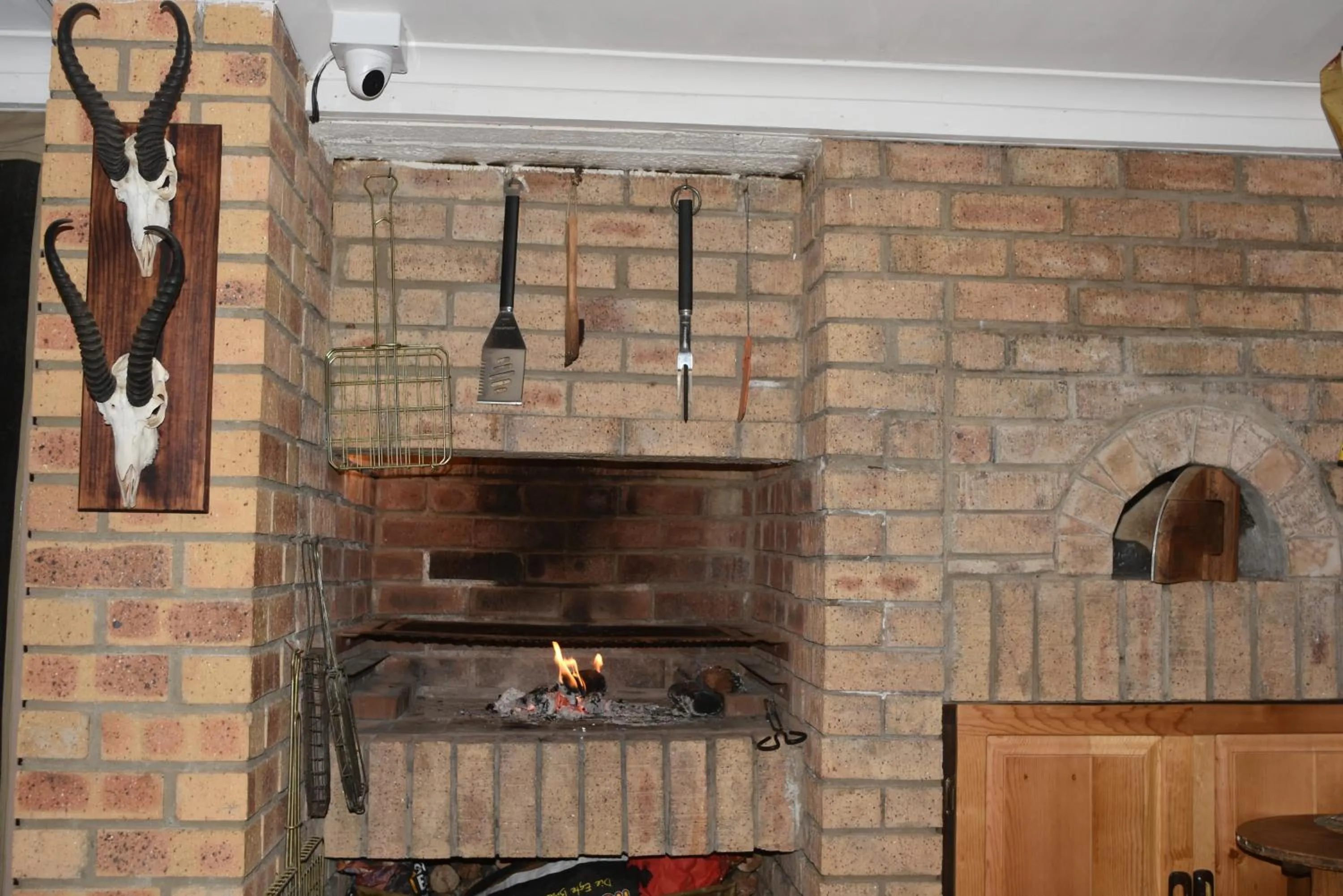 BBQ facilities in Siesta B&B Vryheid