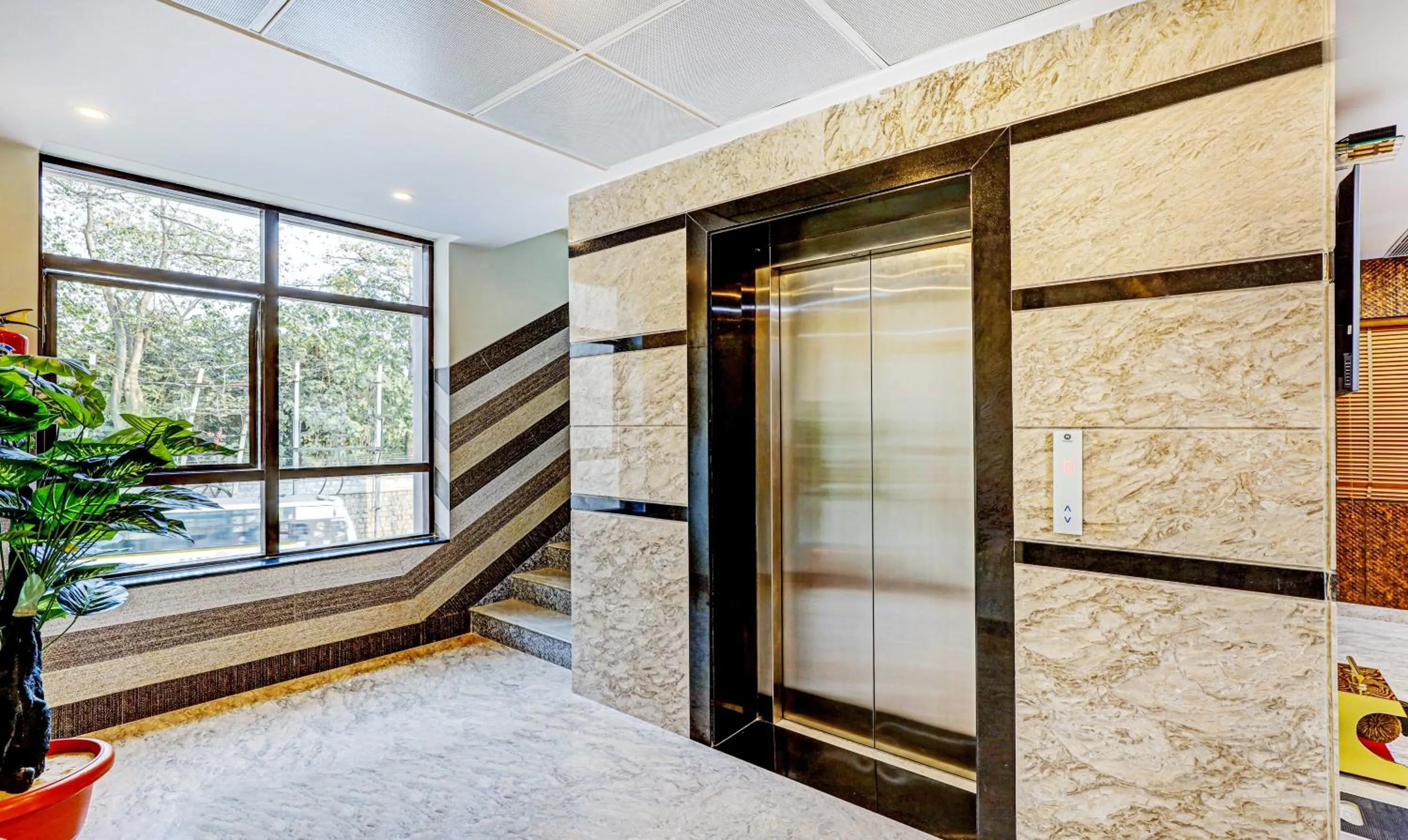 elevator in Treebo Galaxy Suites Mathikere