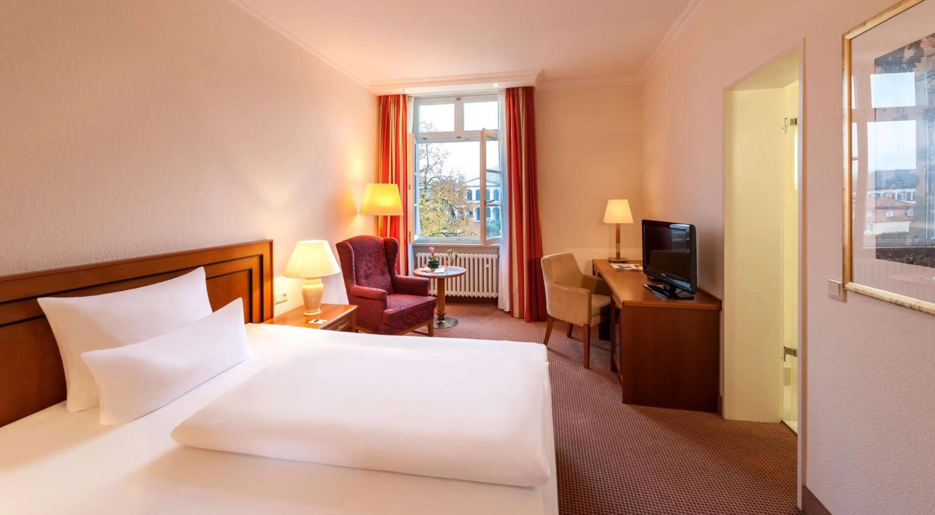 Photo of the whole room, Bed in Dorint Resort & Spa Bad Brückenau