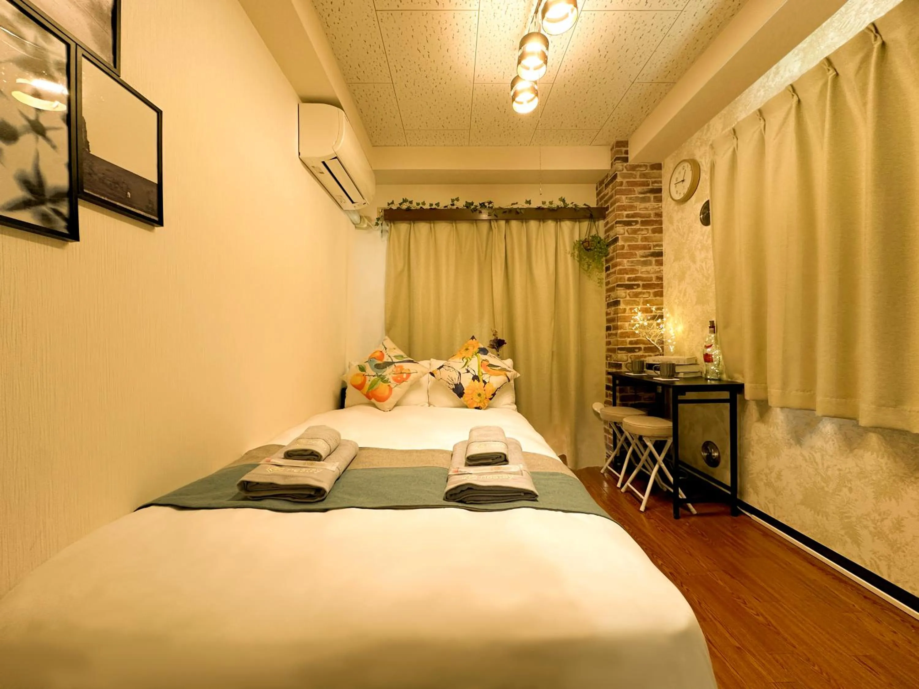 Bed in nestay suite tokyo tabata