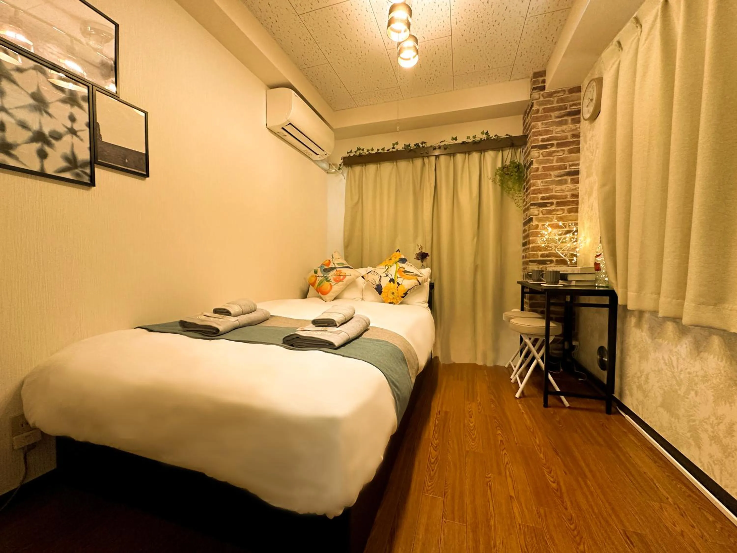 Bed in nestay suite tokyo tabata