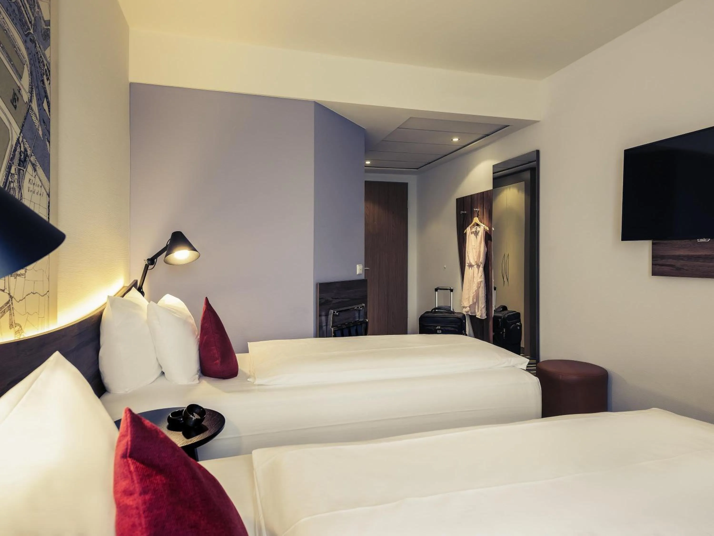 Bedroom, Bed in Mercure Hotel Hamburg Mitte