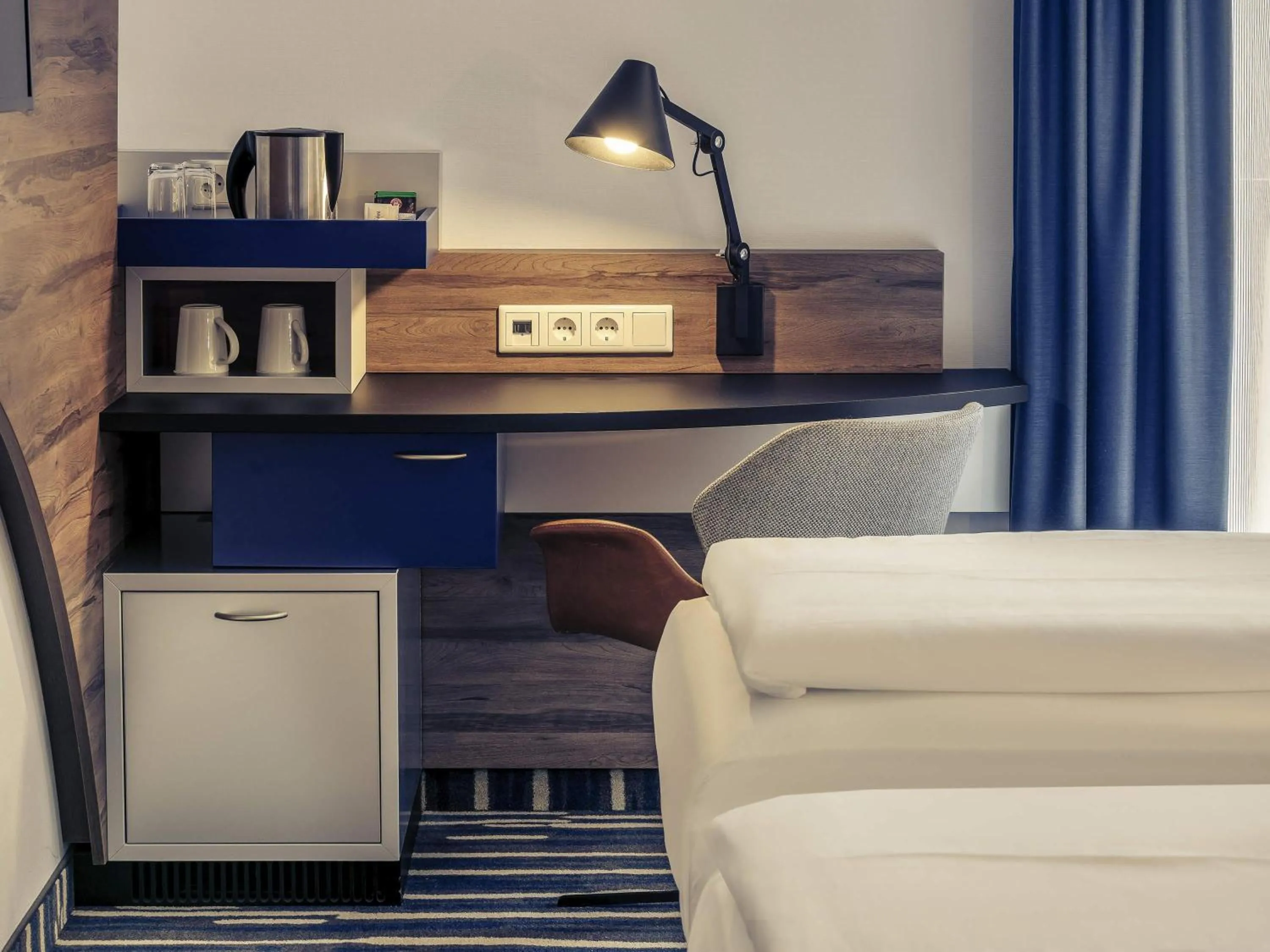 Bedroom, Bed in Mercure Hotel Hamburg Mitte