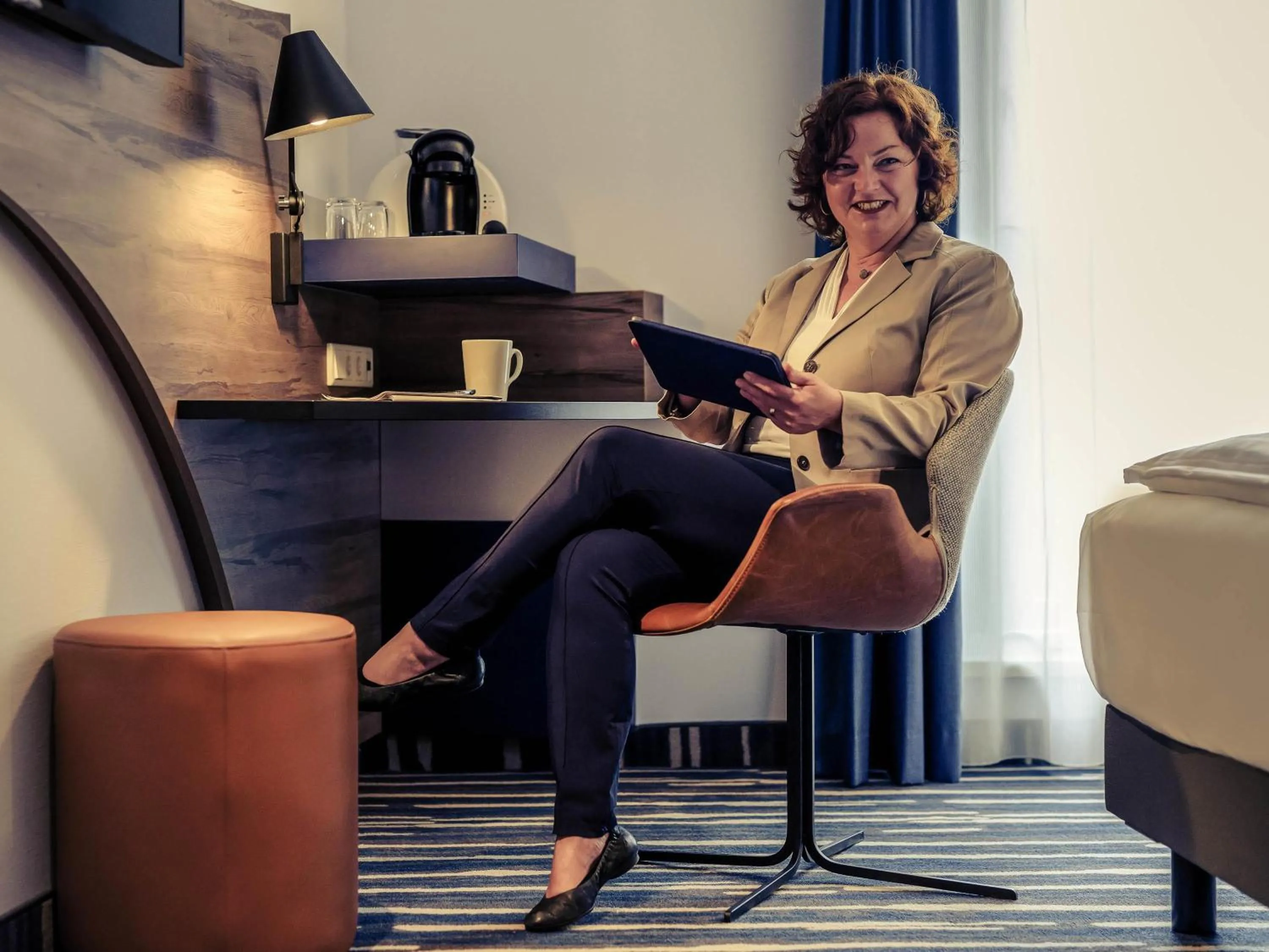 Bedroom in Mercure Hotel Hamburg Mitte