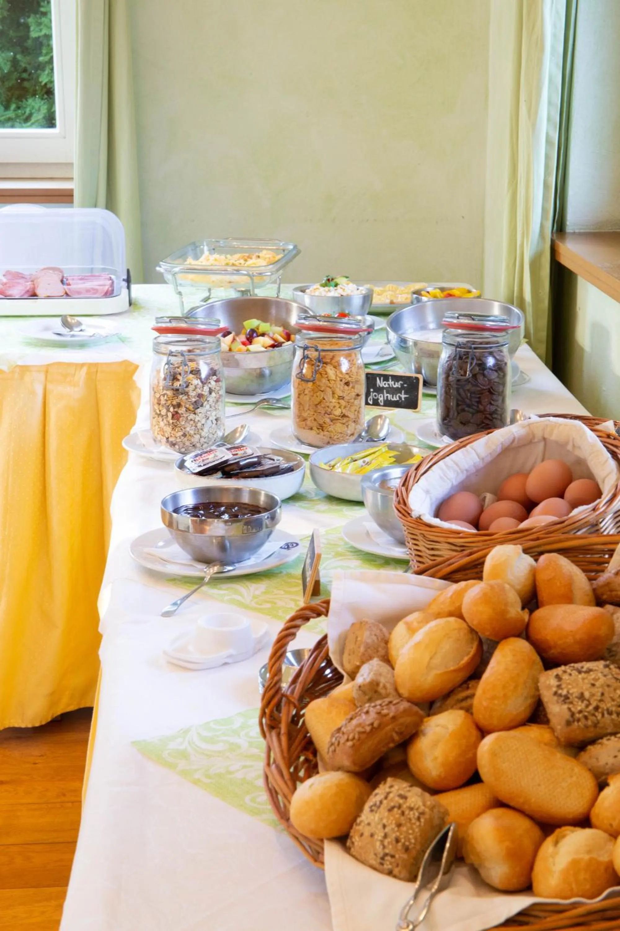 Continental breakfast in Fischhaus Wendisch Rietz