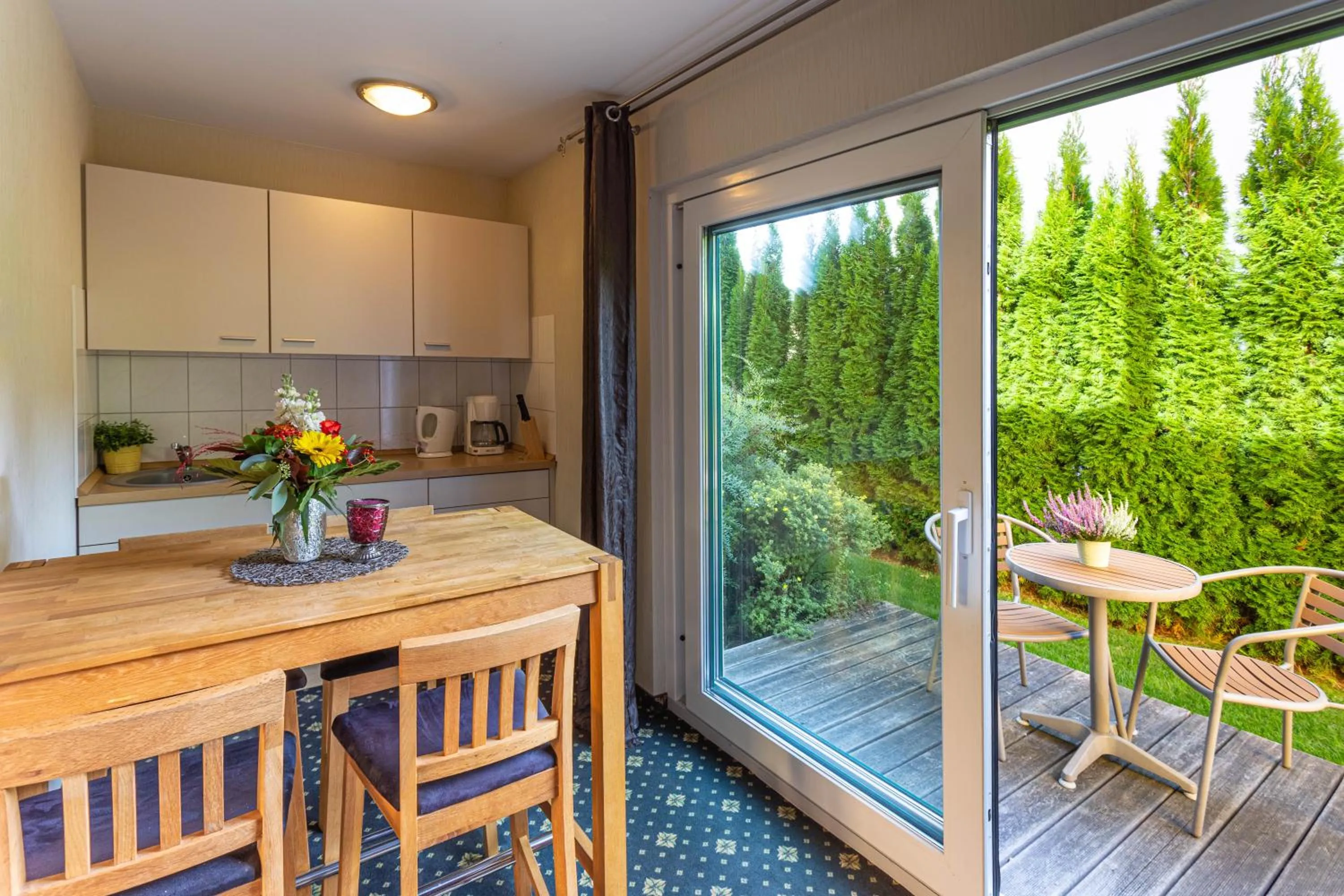Balcony/Terrace in Fischhaus Wendisch Rietz