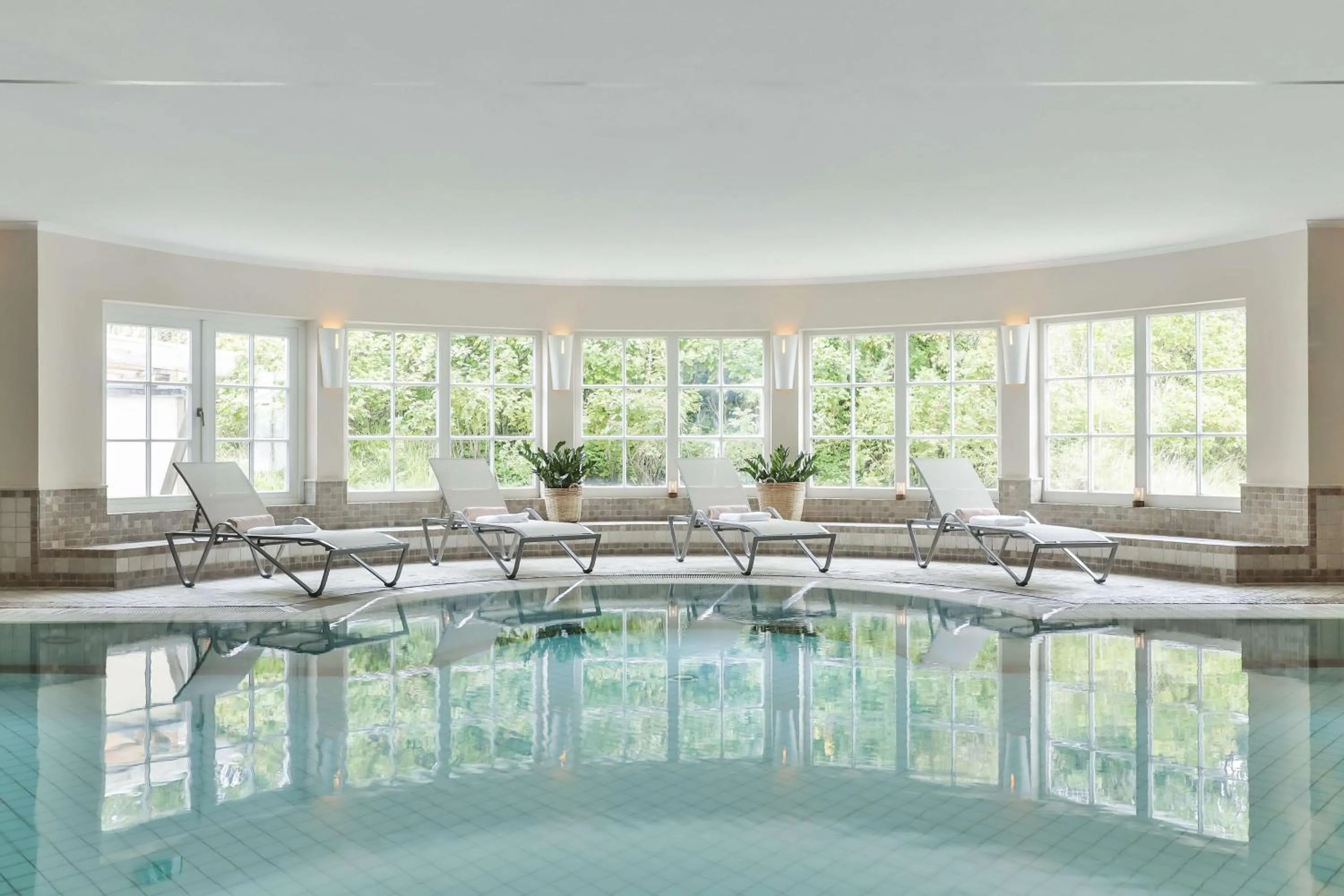 Pool view in Dorint Strandresort & Spa Westerland/Sylt