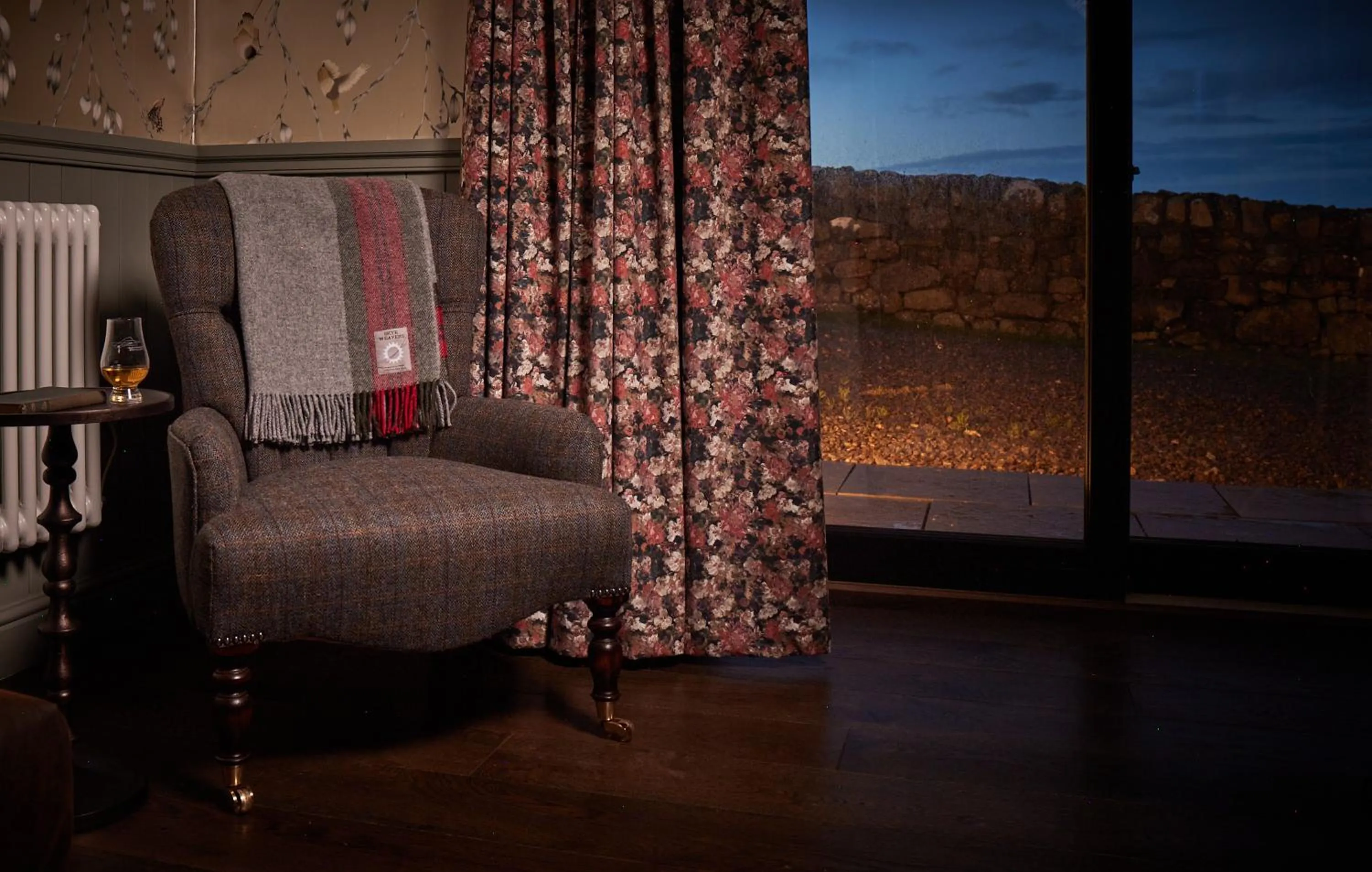 View (from property/room), Bed in Monkstadt 1745 Restaurant with Rooms