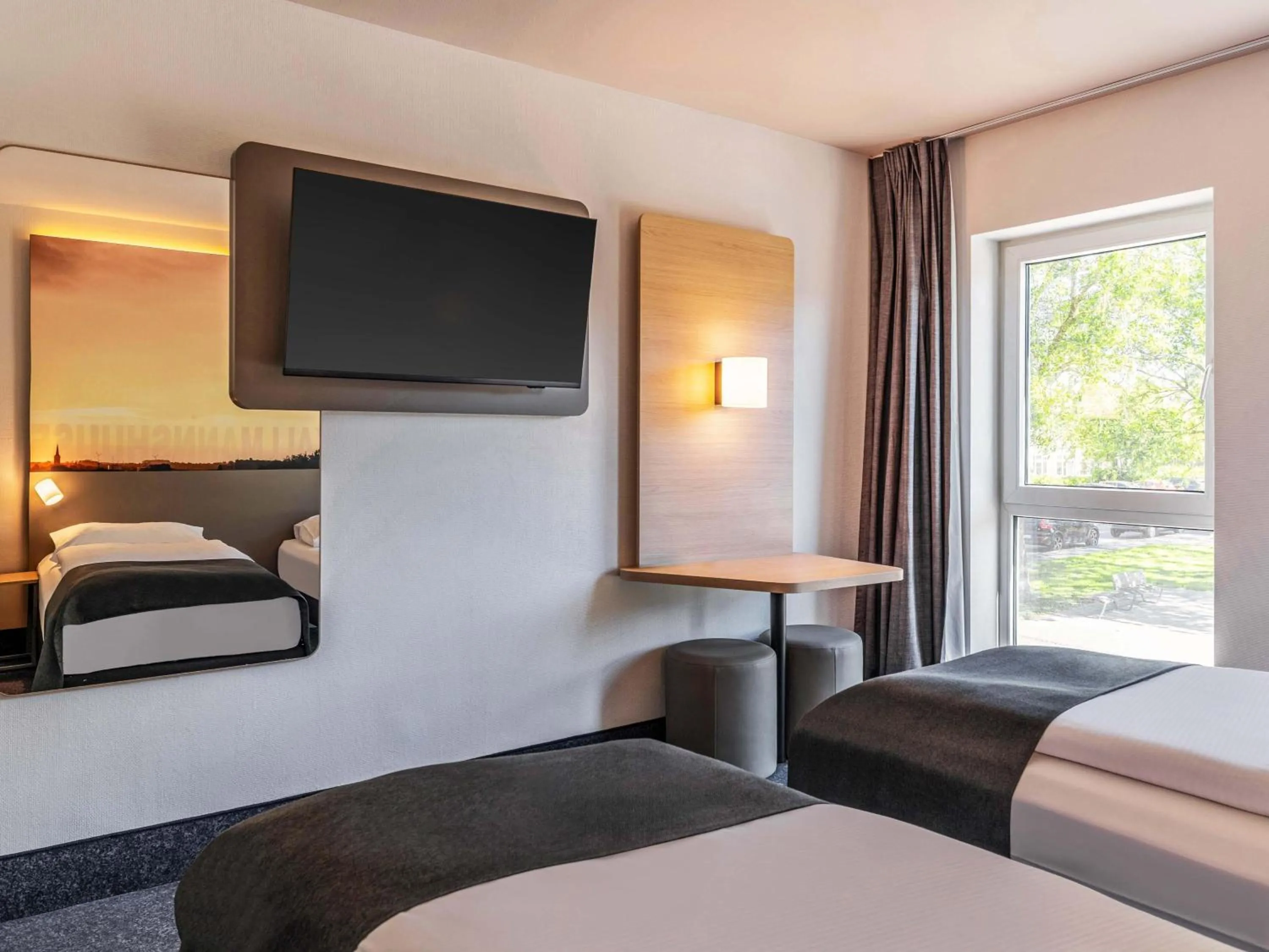 Photo of the whole room, Bed in B&B HOTEL Eschweiler