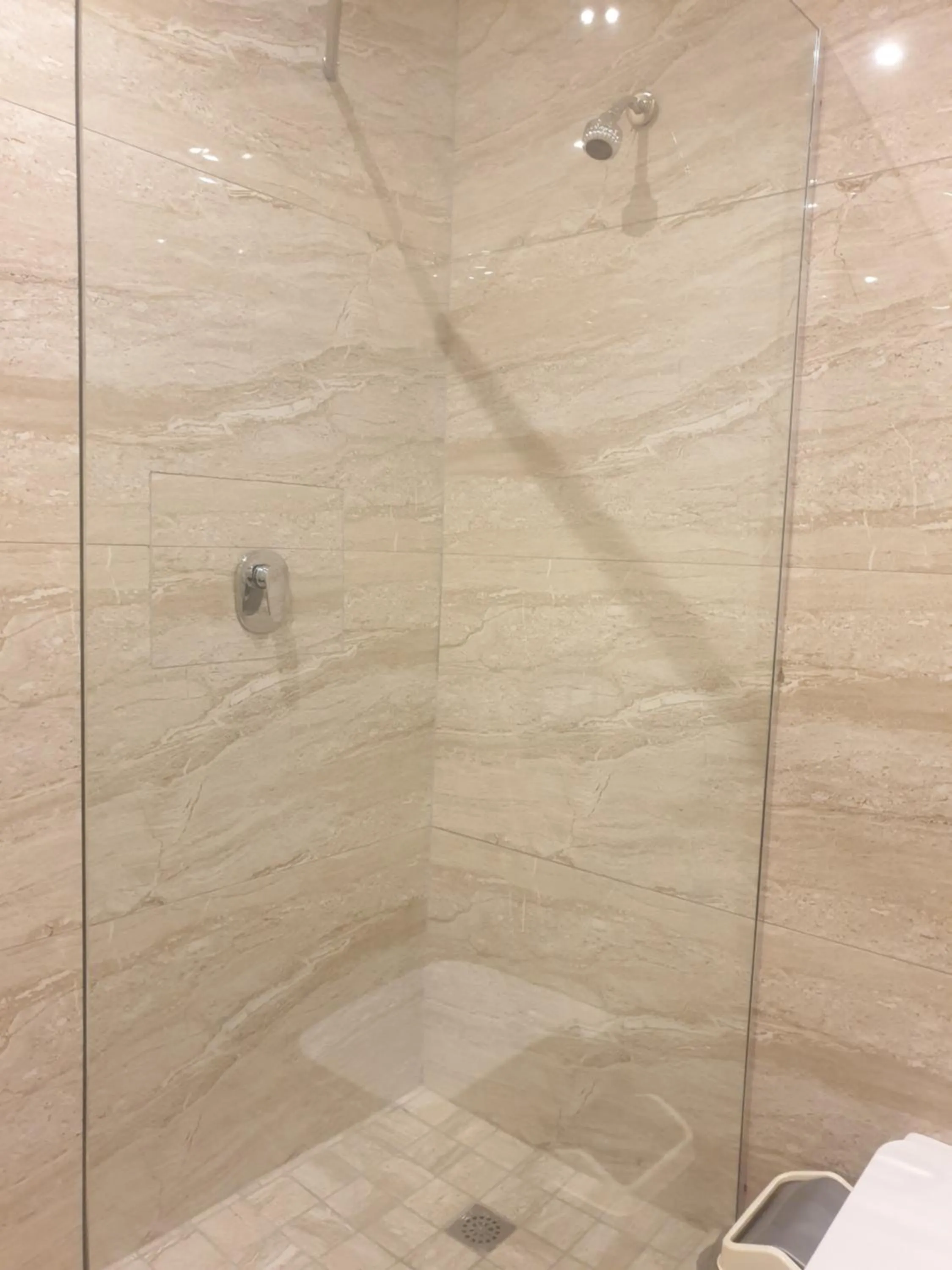 Shower in Andaluz Boutique Hotel