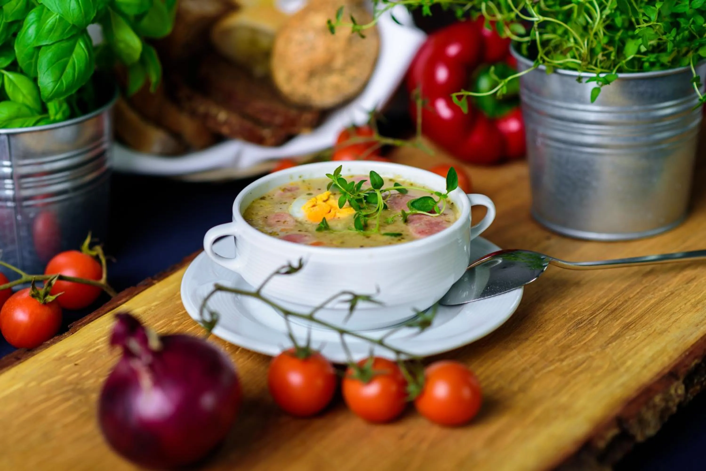 Food close-up in Hotel Polonia