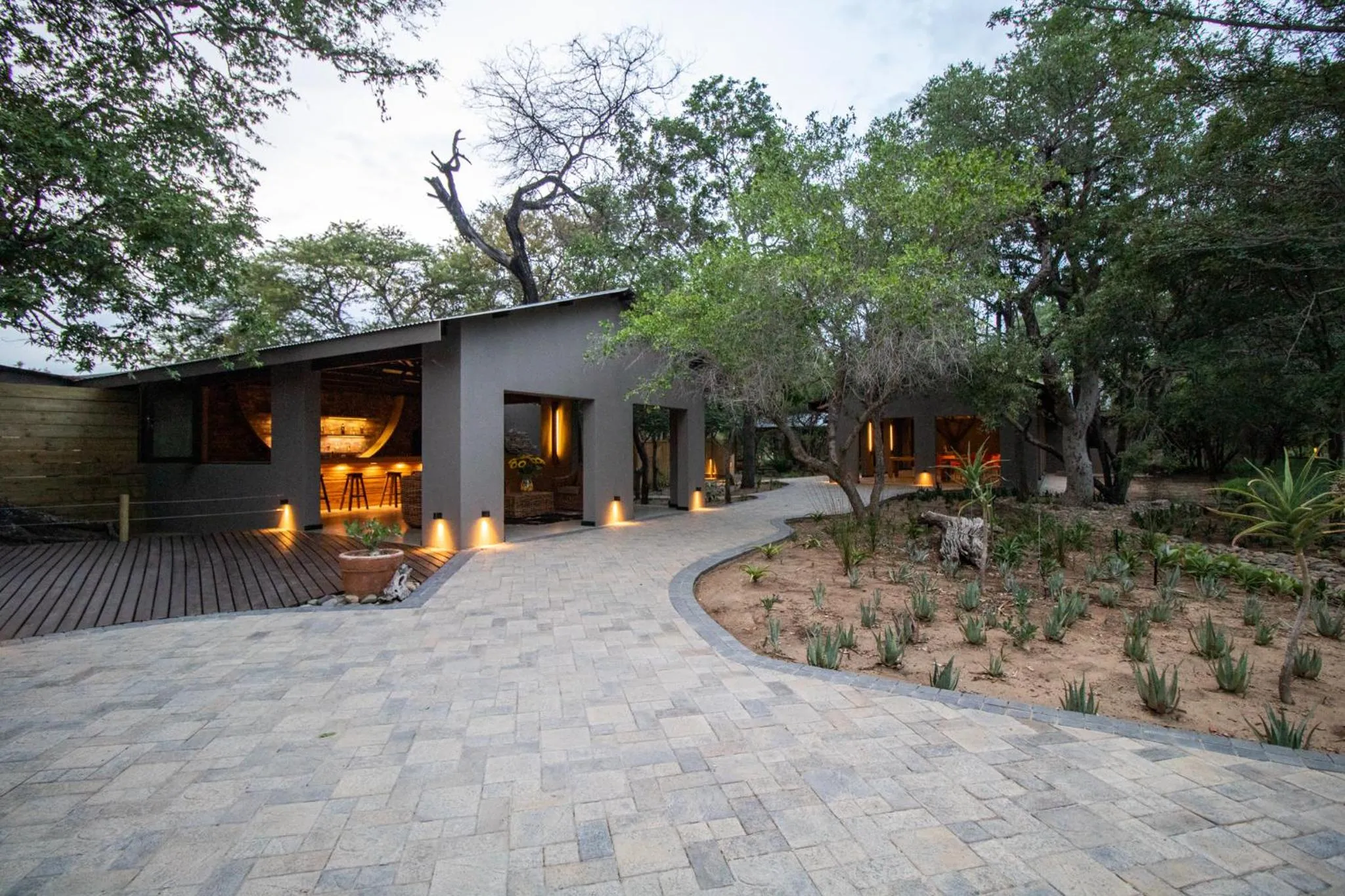 Property building in Little Africa Safari Lodge