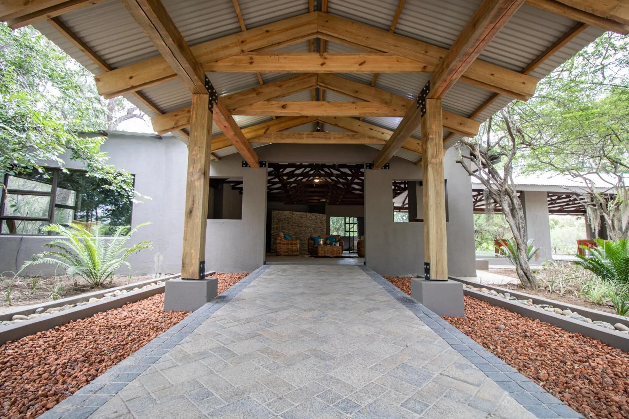 Property building in Little Africa Safari Lodge