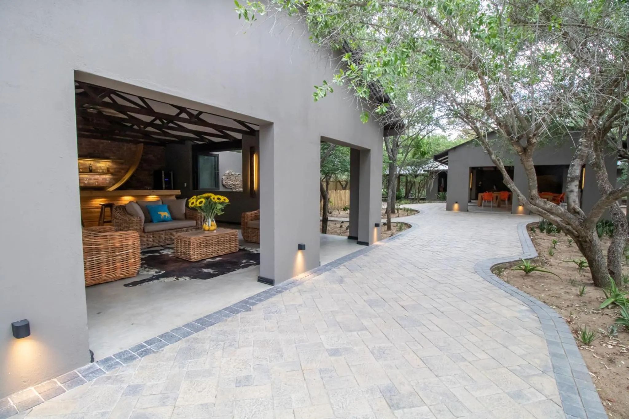 Property building in Little Africa Safari Lodge