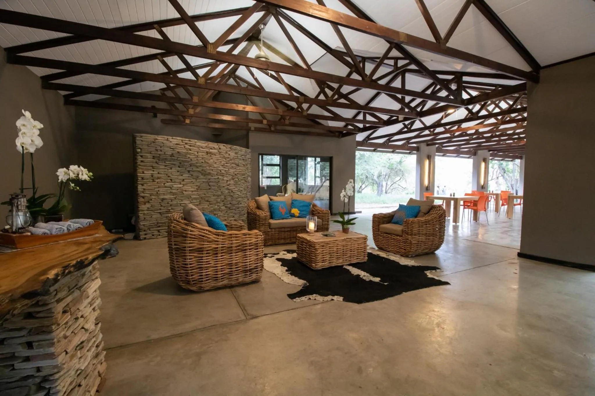 Lobby or reception in Little Africa Safari Lodge