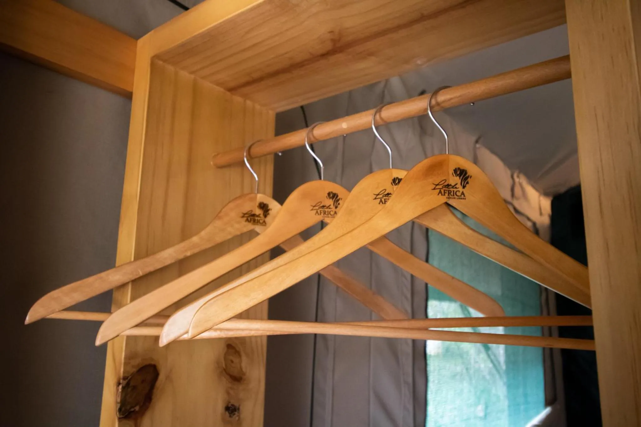Bedroom in Little Africa Safari Lodge