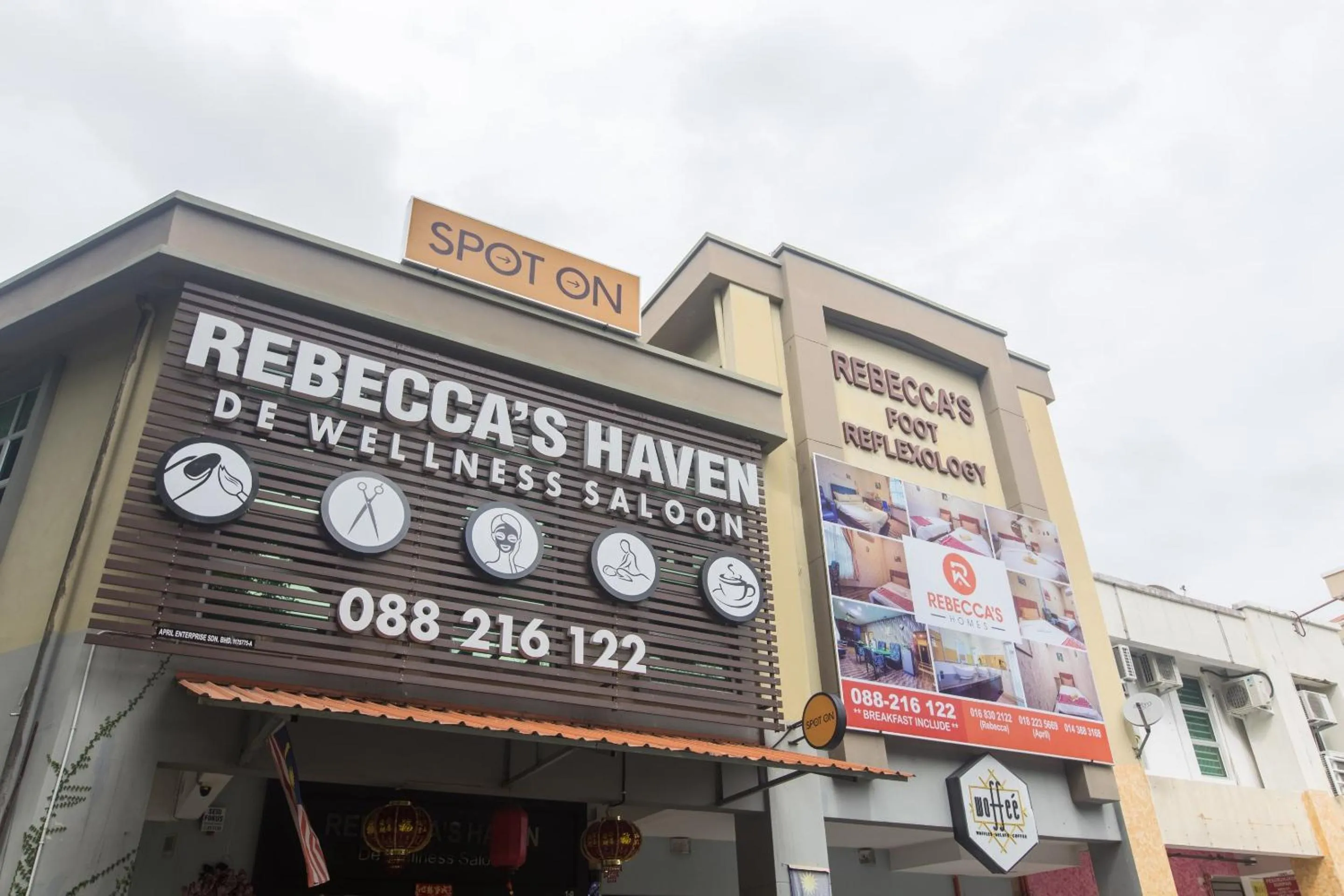 Facade/entrance in Hotel O Rebecca's Homes