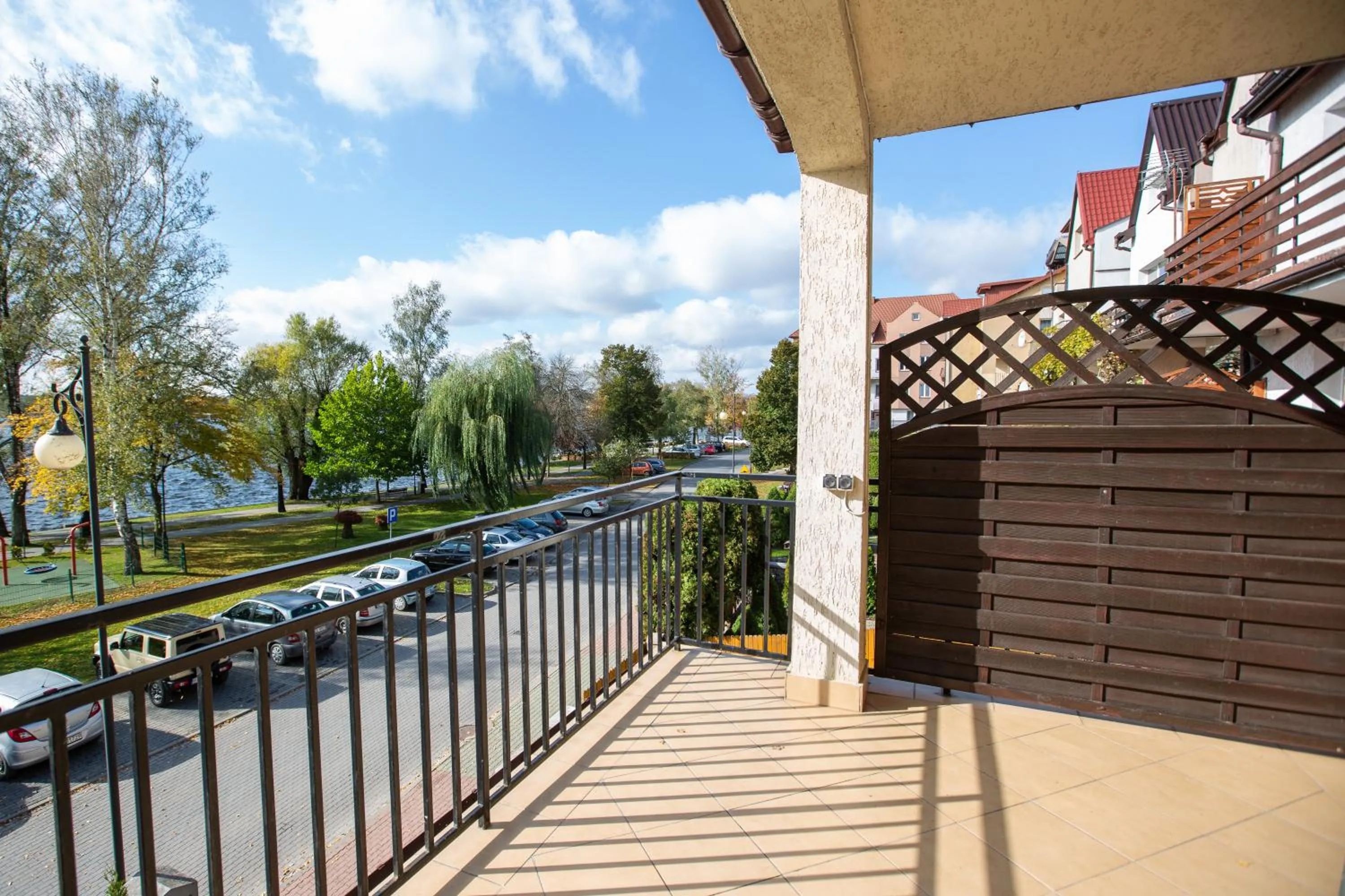Balcony/Terrace in Pensjonacik Grażyna