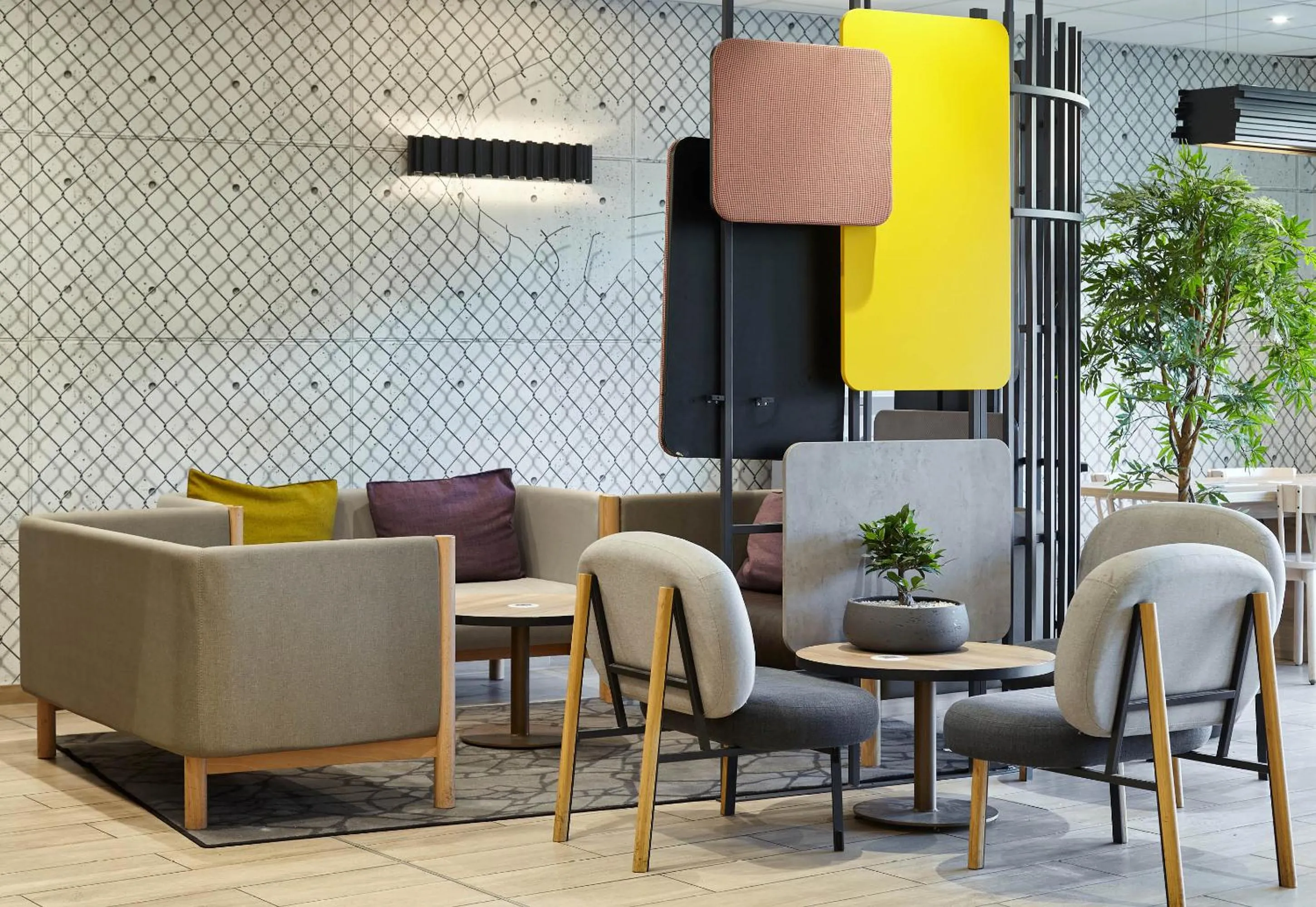 Seating area in B&B HOTEL Saint-Denis Porte de Paris