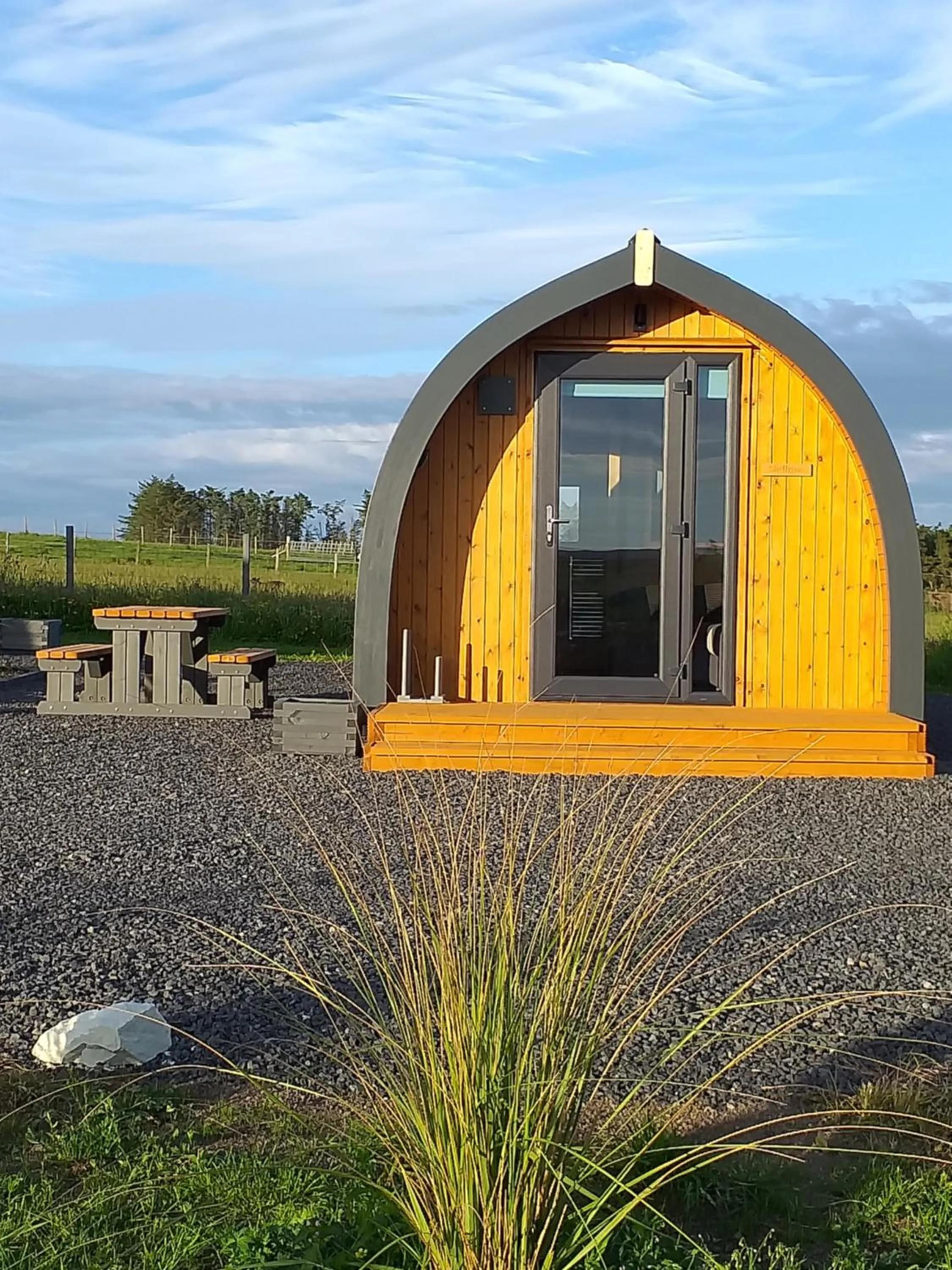 Facade/entrance in North Star Glamping