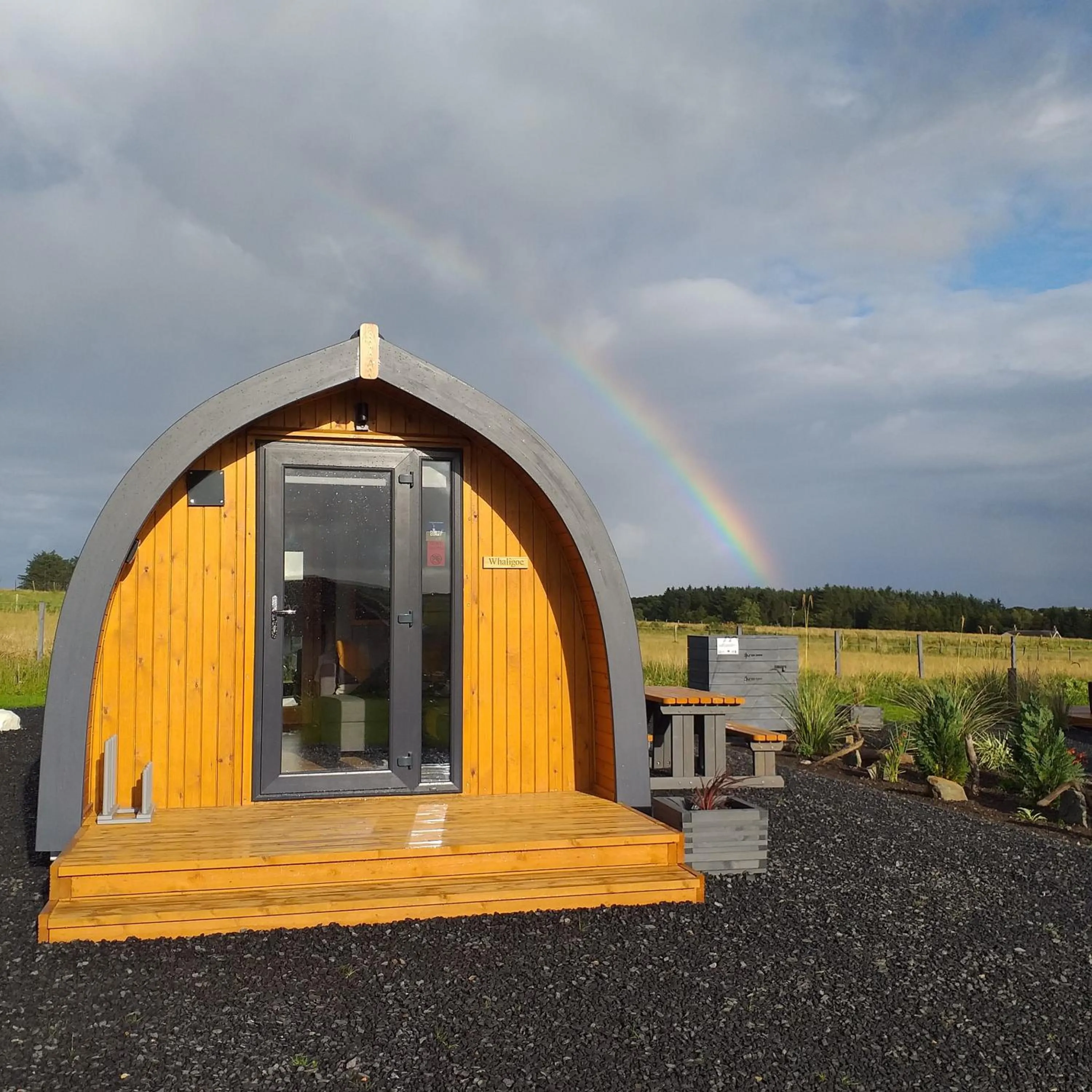 Facade/entrance in North Star Glamping