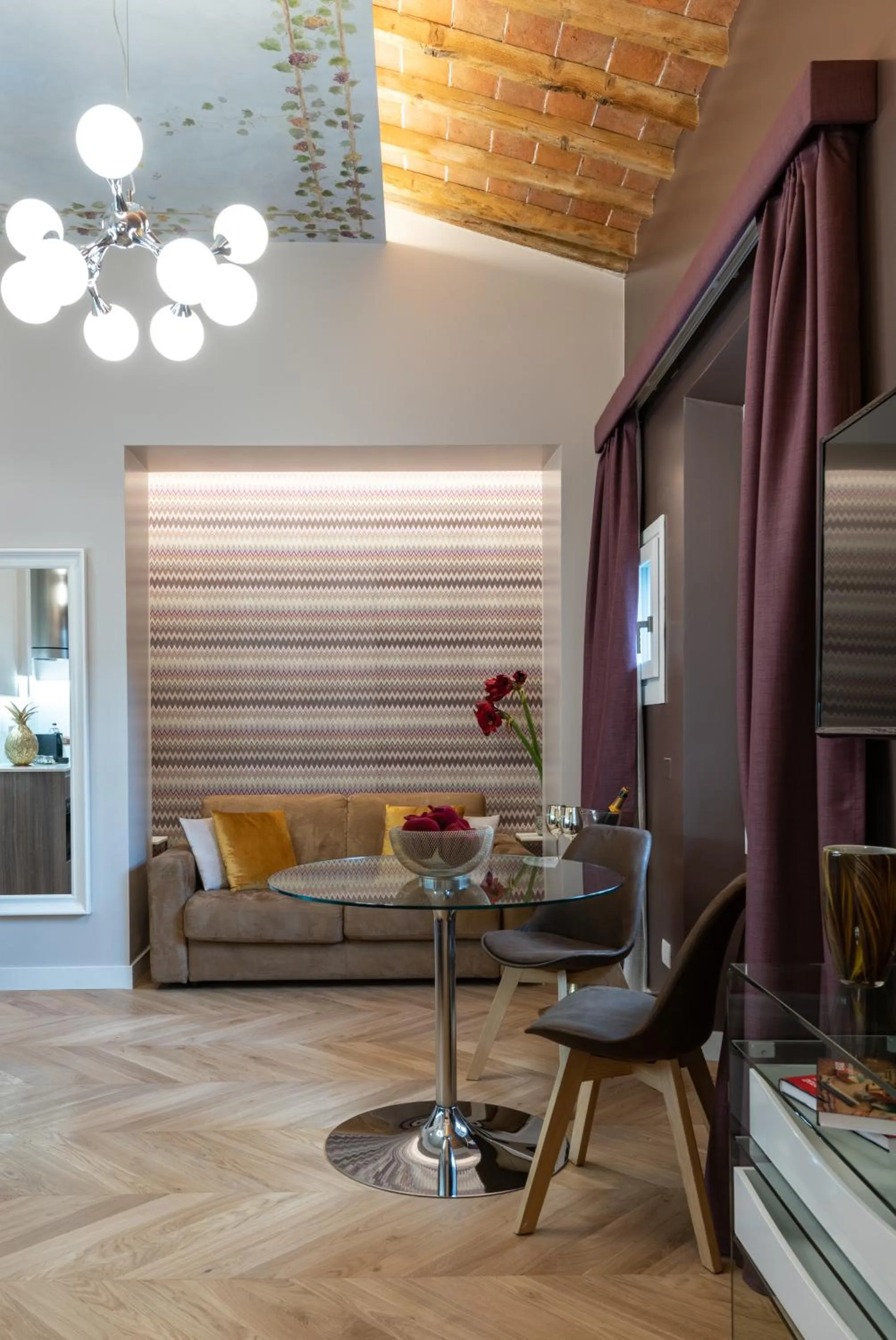 Living room in Kairos by Florence Art Apartments